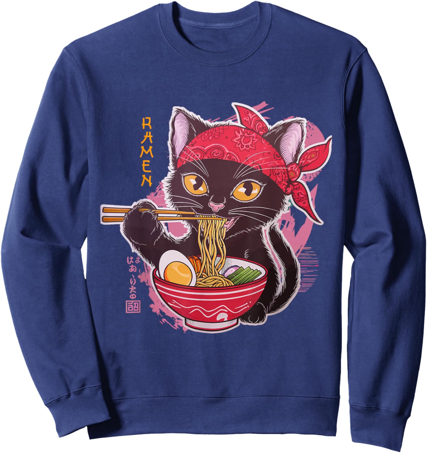 Anime Sweatshirt - Sweatshirt | Navy