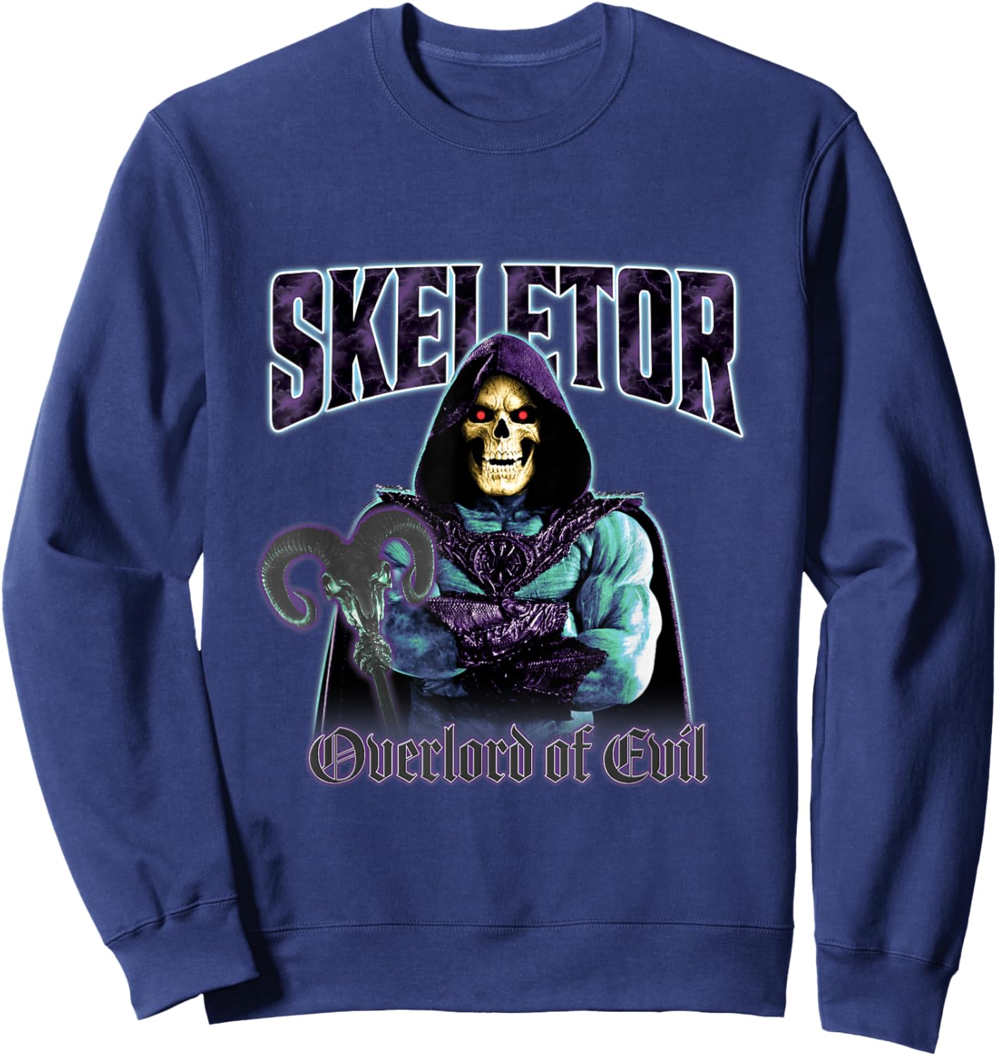 Masters of the Universe Skeletor Overlord of Evil Sweatshirt - Sweatshirt | Navy