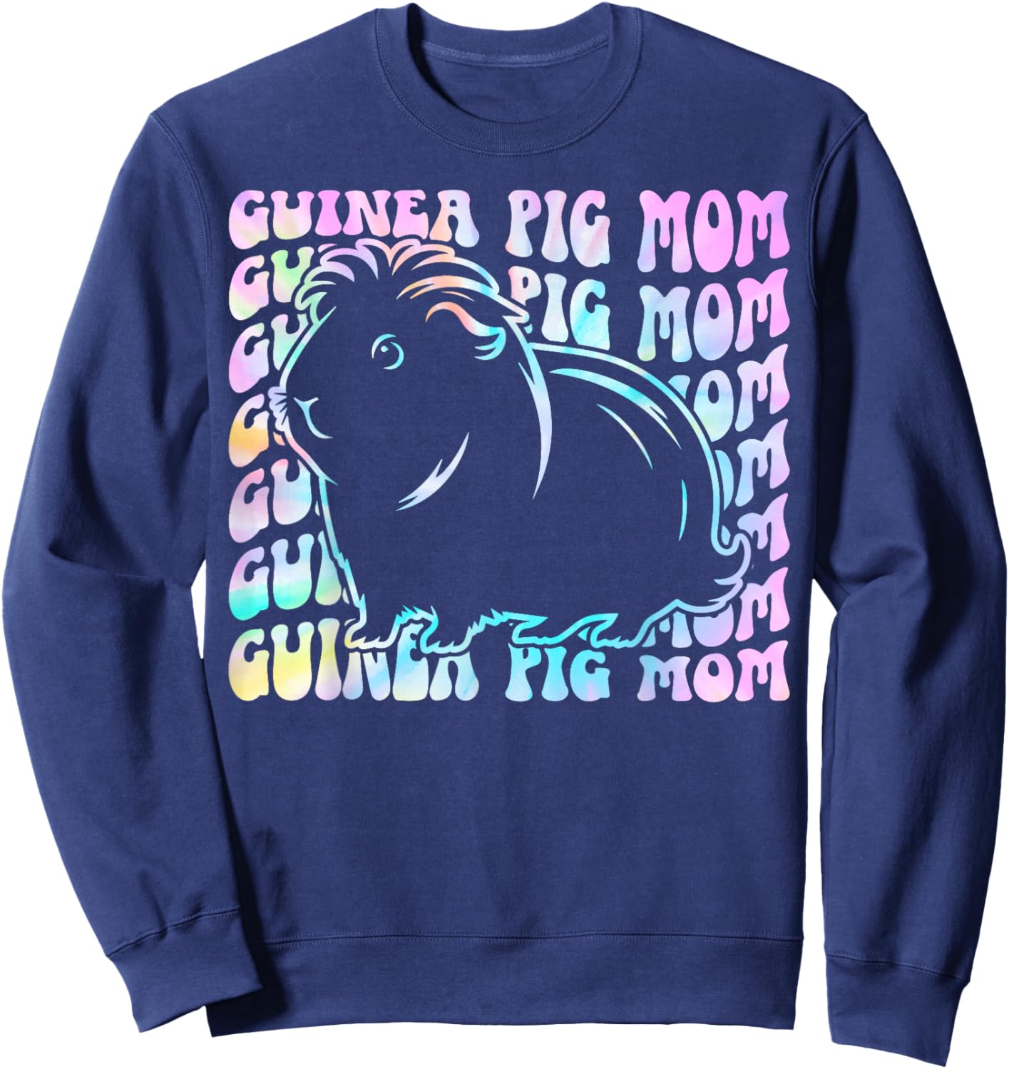Guinea Pig Mom Sweatshirt - Sweatshirt | Navy
