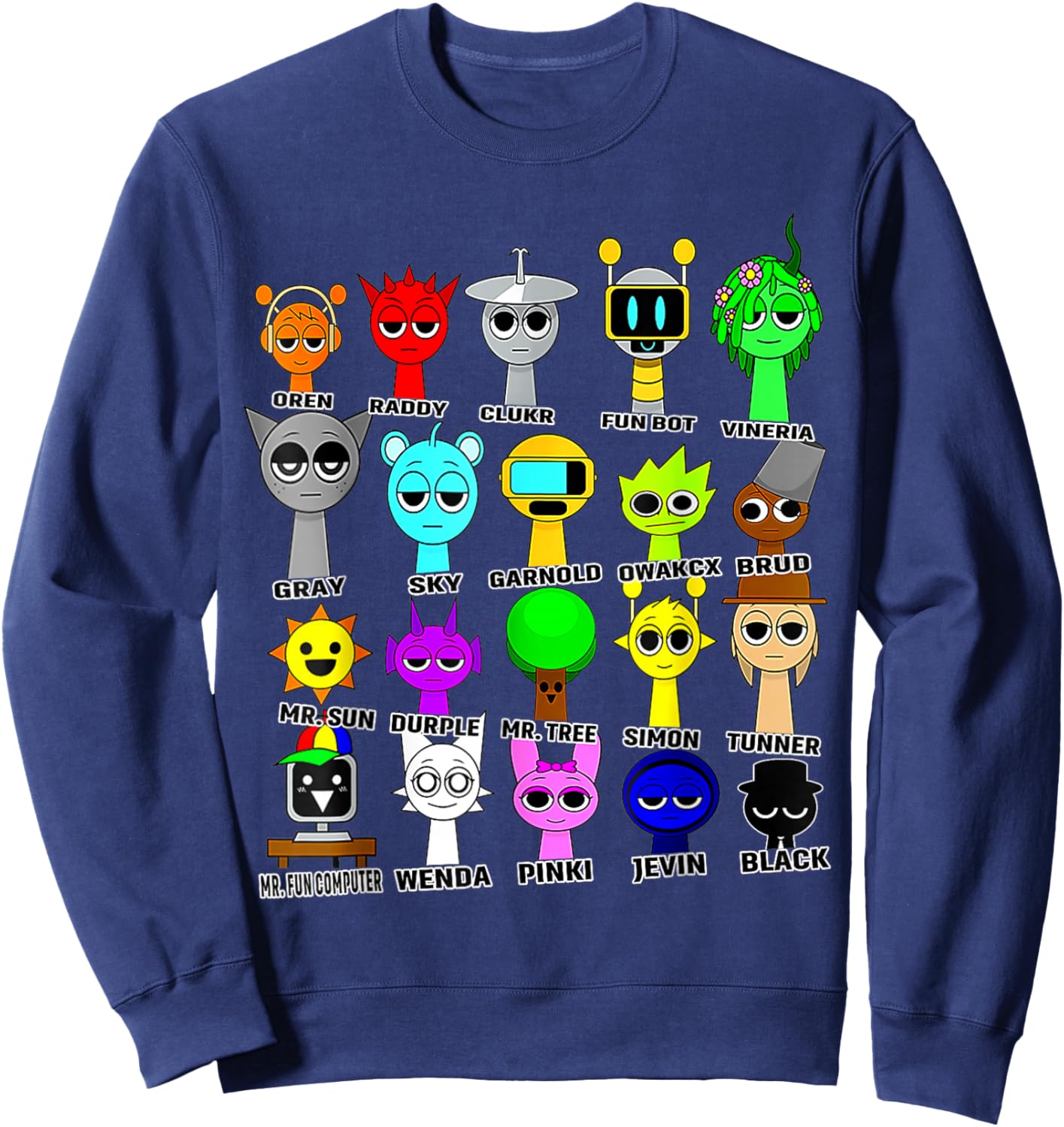 All Sprun - Beatbox Sweatshirt - Sweatshirt | Navy
