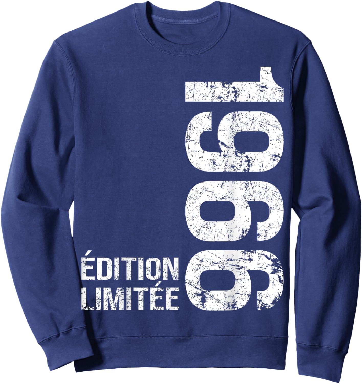 60 Years Men Birthday Humour Vintage 1966 Sweatshirt - Sweatshirt | Navy