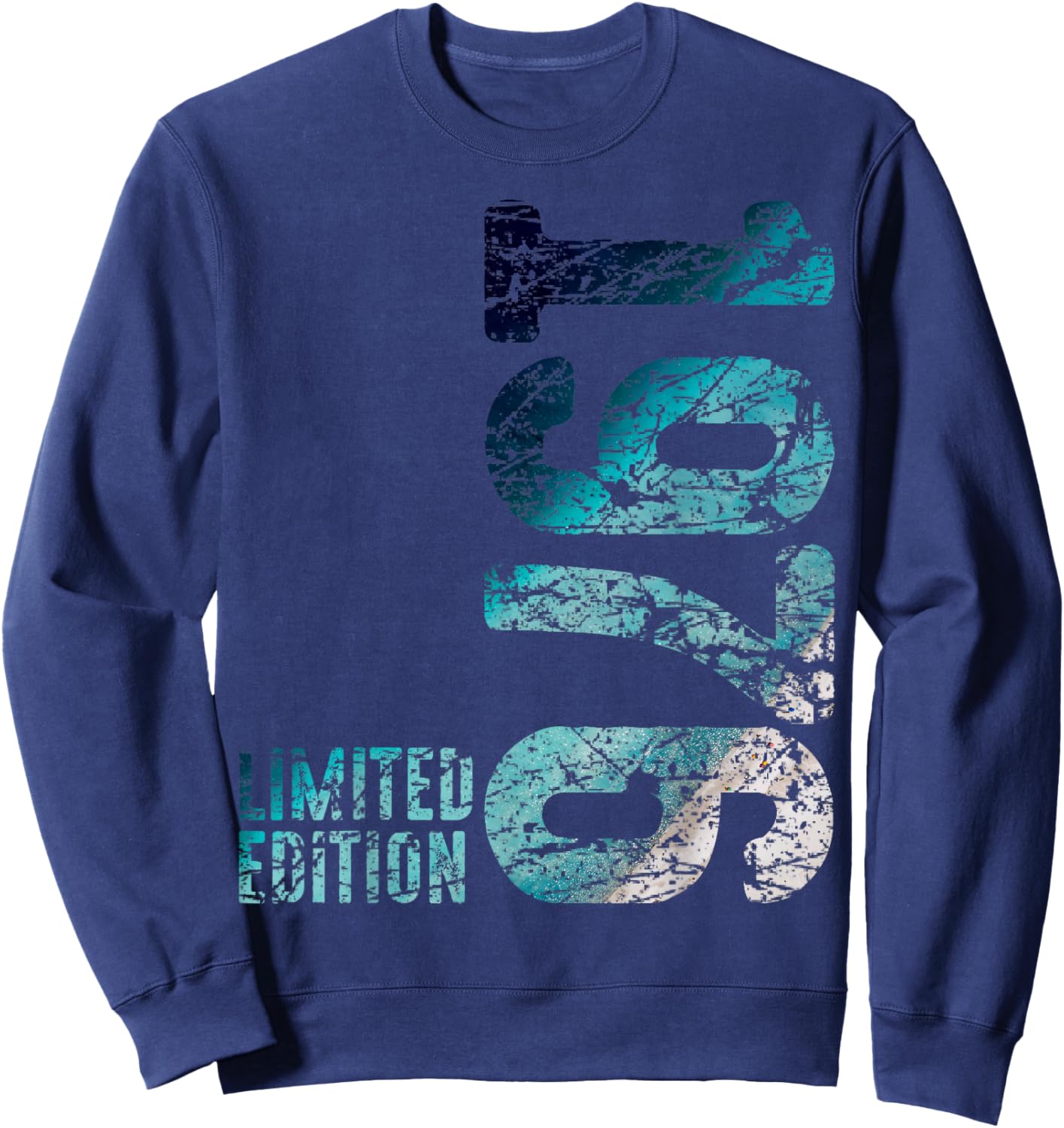 50th Birthday Man Woman 50 Years 1976 Decorative Gift Funny Sweatshirt - Sweatshirt | Navy