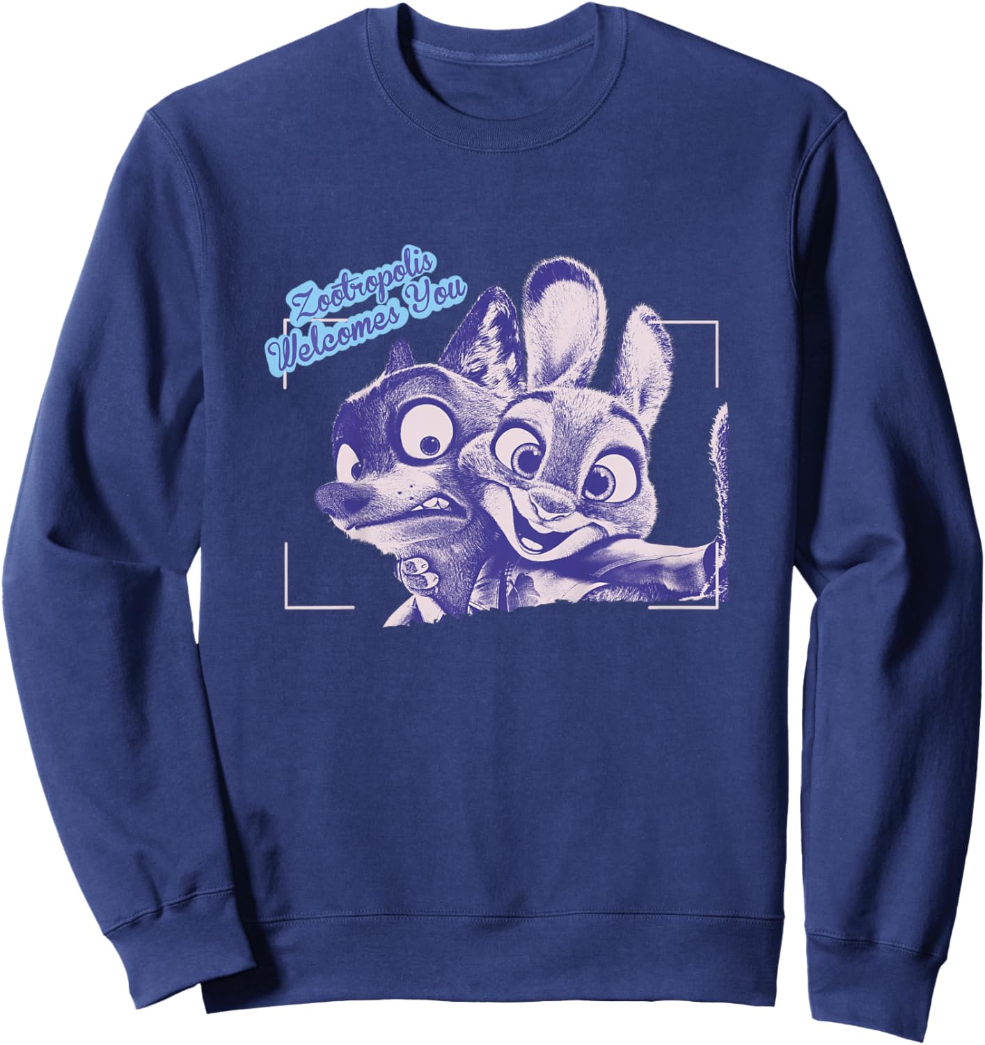 Zoomania Welcomes You Sweatshirt - Sweatshirt | Navy