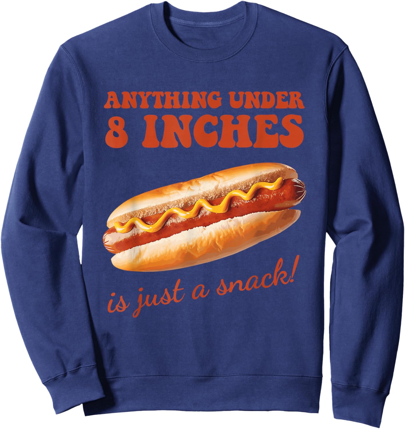 Funny Design Sweatshirt - Sweatshirt | Navy