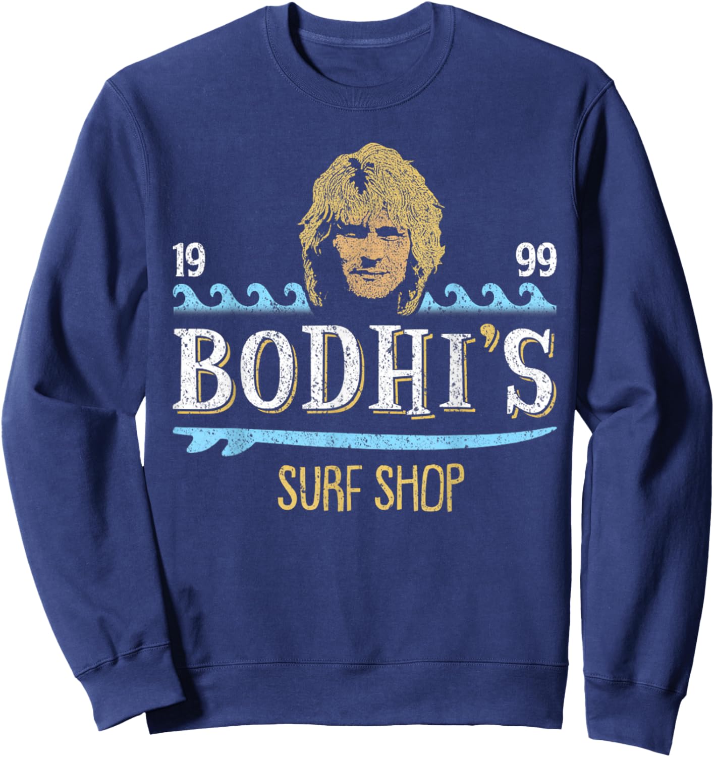 Bodhis Vintage Surf Shop 90s Movie Sweatshirt - Sweatshirt | Navy