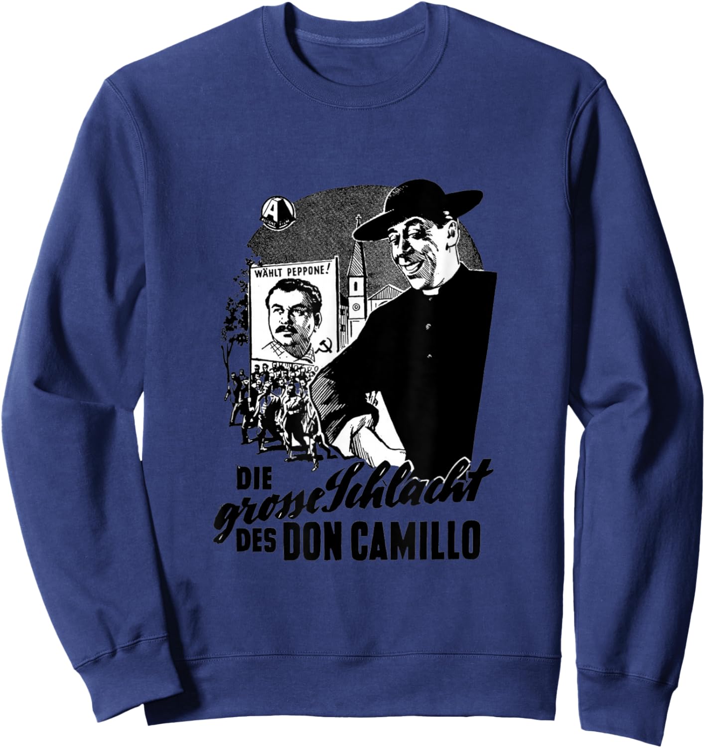 Tribut an den großen Don Camillo Sweatshirt - Sweatshirt | Navy