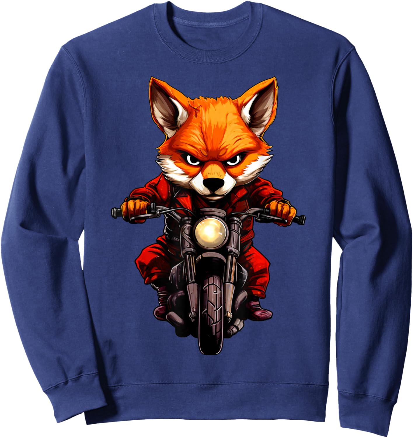 Moto Renards Sweatshirt - Sweatshirt | Navy