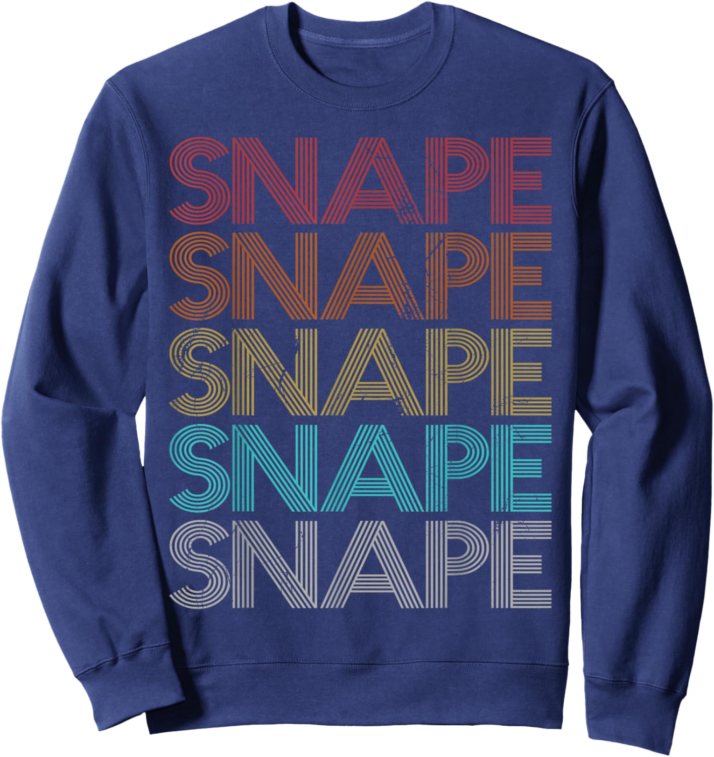Retro Vintage Snape Sweatshirt - Sweatshirt | Navy