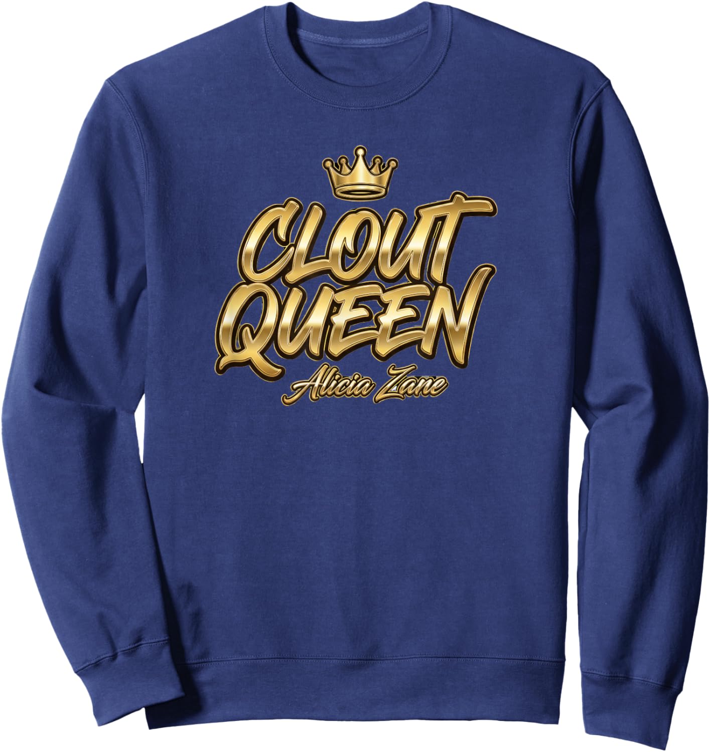 Clout Queen Sweatshirt - Sweatshirt | Navy