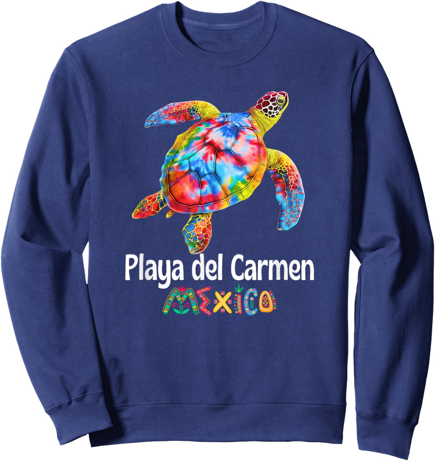 Playa Del Carmen Mexico Playa Souvenir Sweatshirt - Sweatshirt | Navy