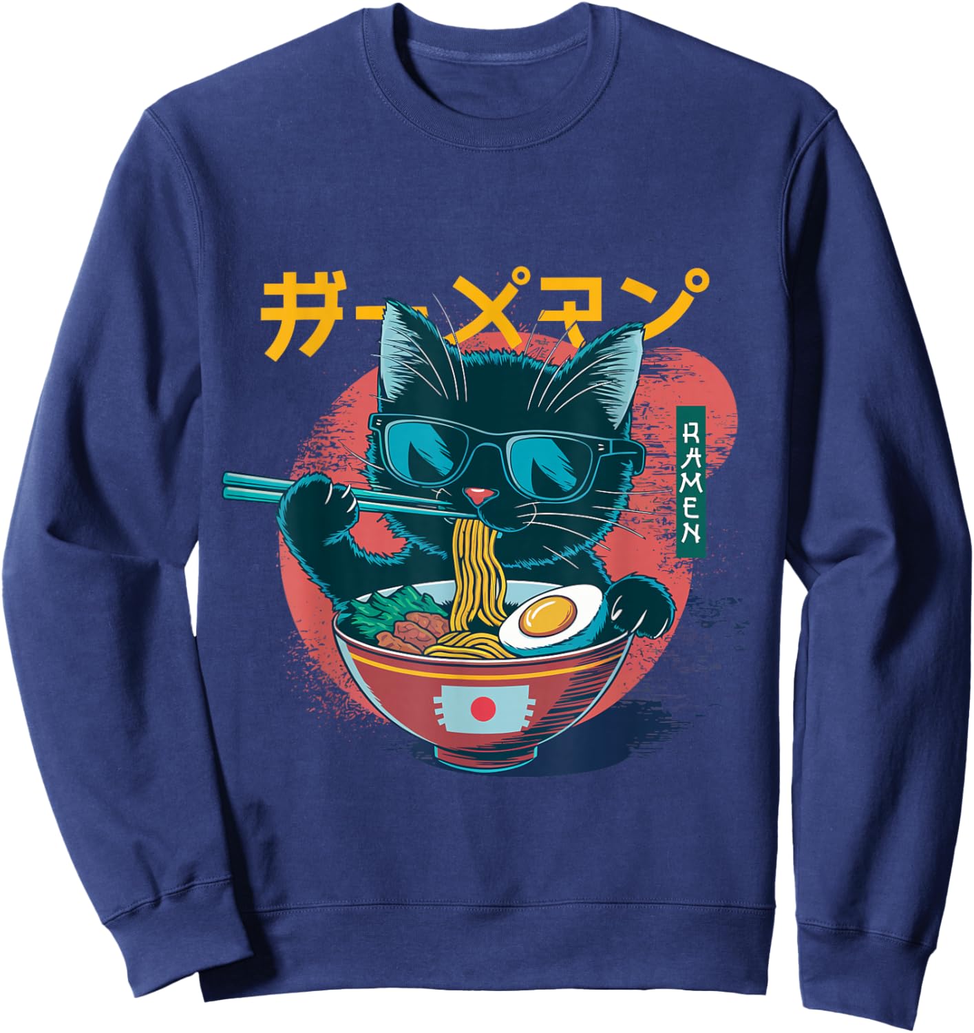 Otaku Anime Sweatshirt - Sweatshirt | Navy