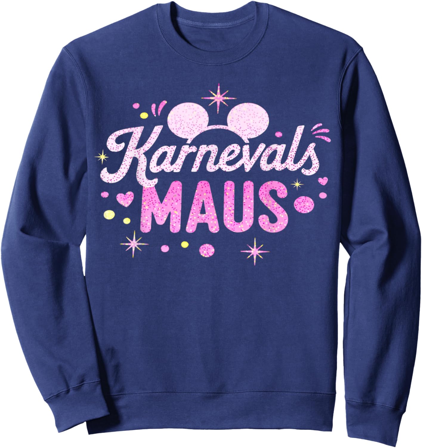 Carnival Mouse Outfit Cute Fancy Dress Motif Party Sweatshirt - Sweatshirt | Navy