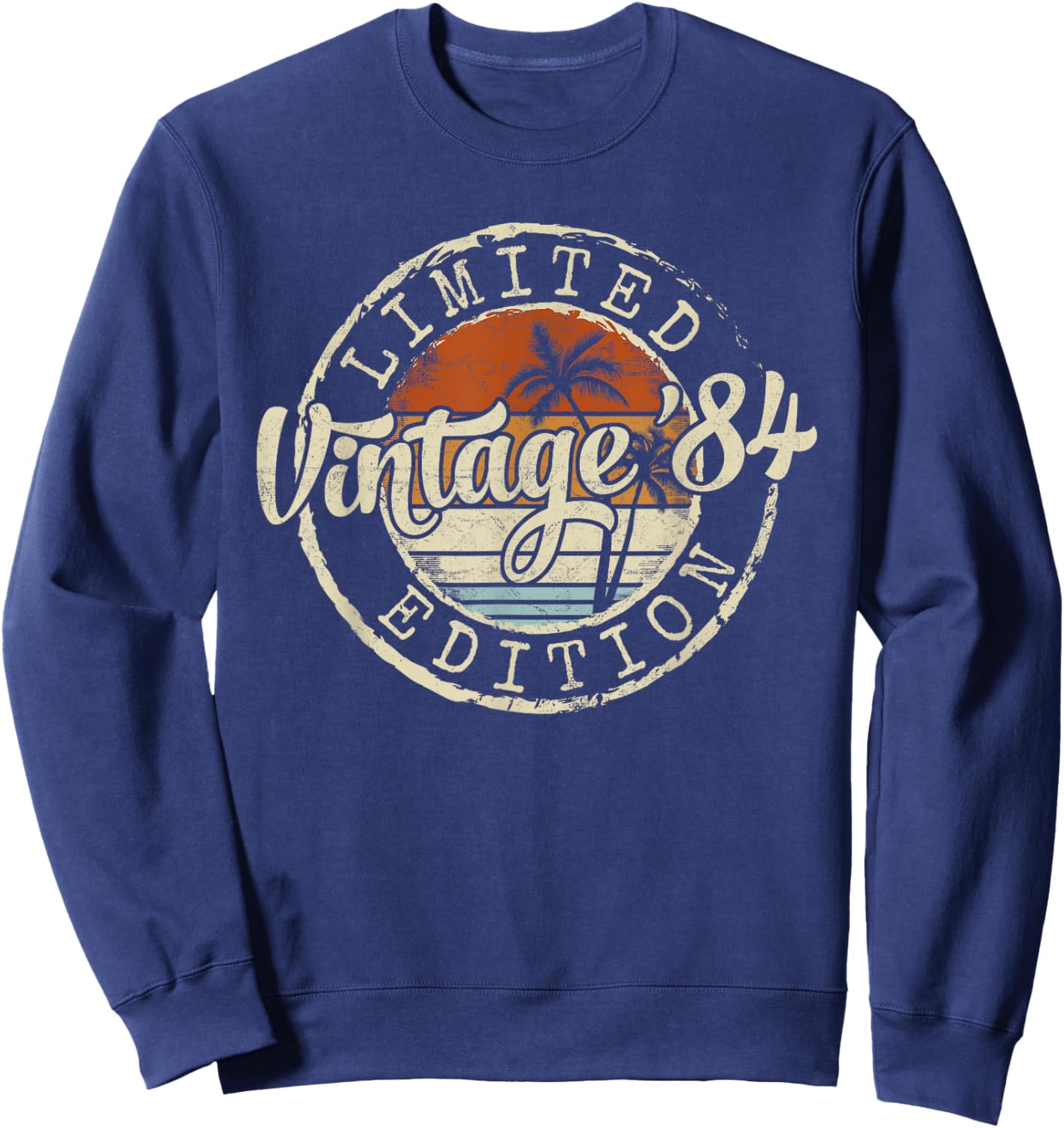 Vintage 1984 41st Birthday Gifts Women 41 Year Old Sweatshirt - Sweatshirt | Navy
