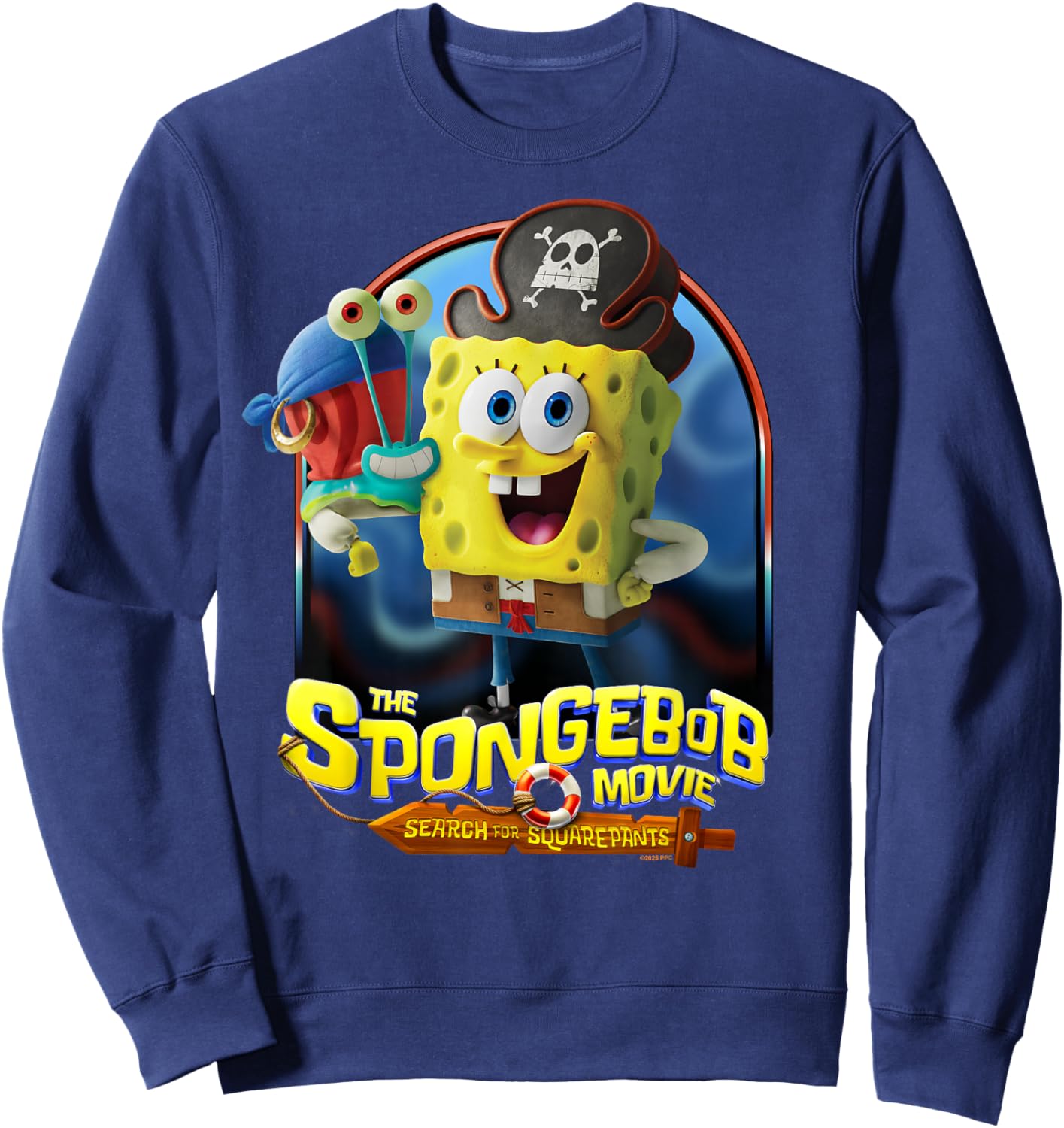 The Spongebob Movie: Search for Squarepants Gary Smile Sweatshirt - Sweatshirt | Navy