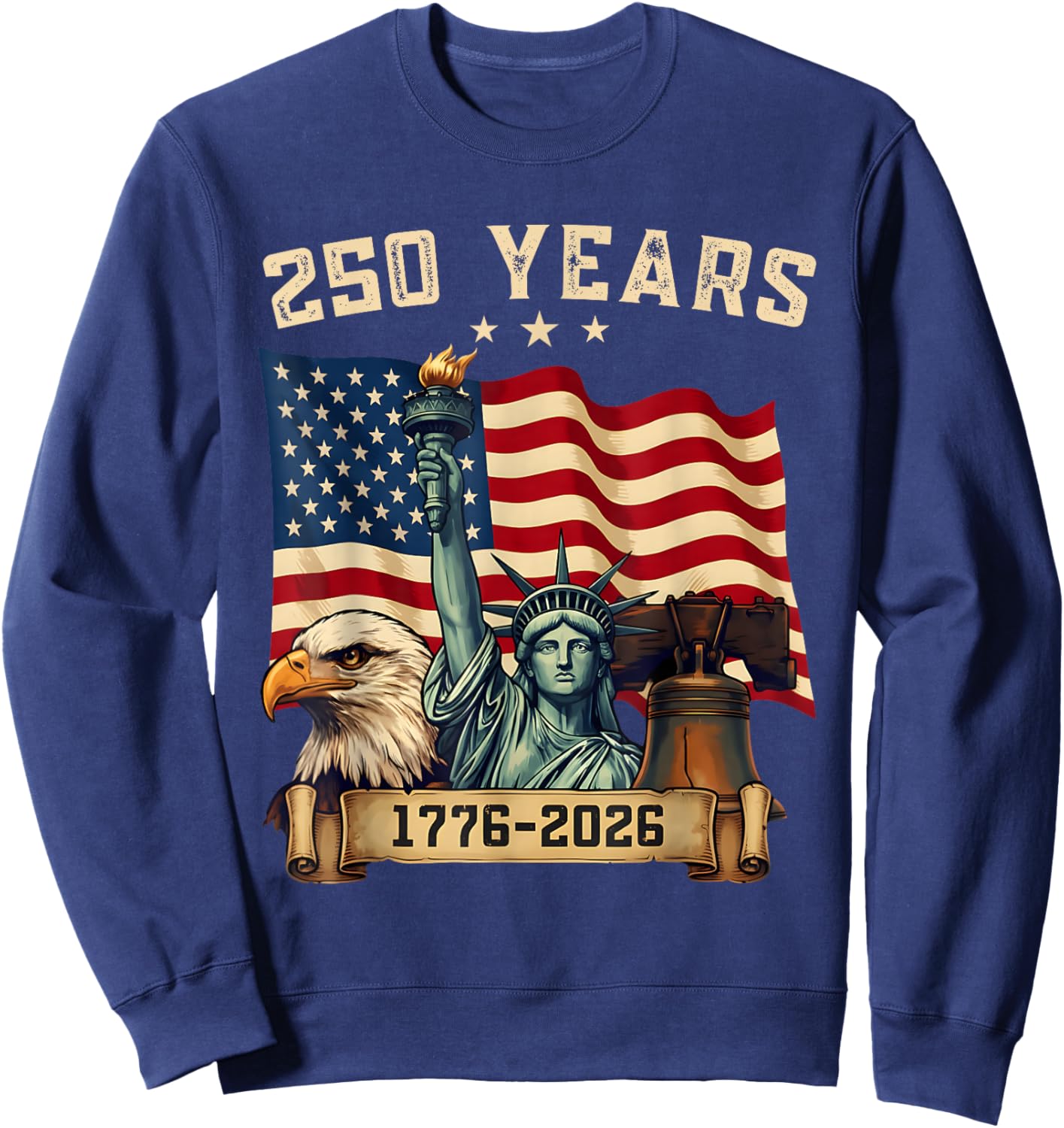 4th July Sweatshirt - Sweatshirt | Navy