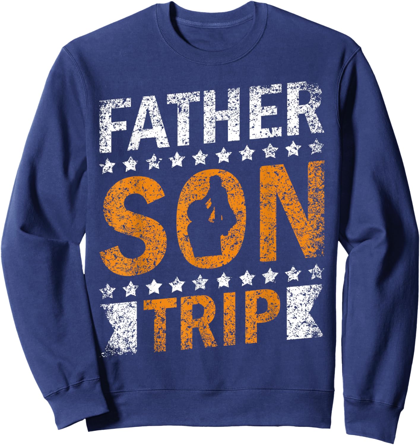 Father Son Trip Father's Day Dad Sons Matching Father Son Sweatshirt - Sweatshirt | Navy
