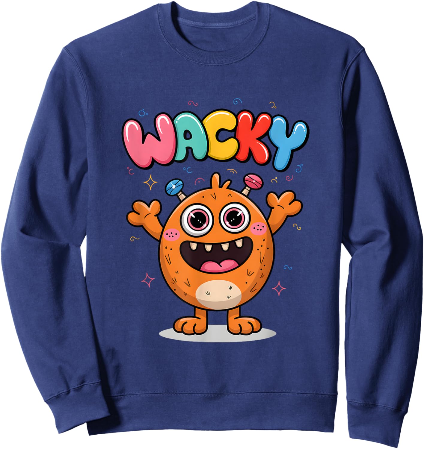 Wacky Outfit | In My Wacky Era , Women and Kids Sweatshirt - Sweatshirt | Navy