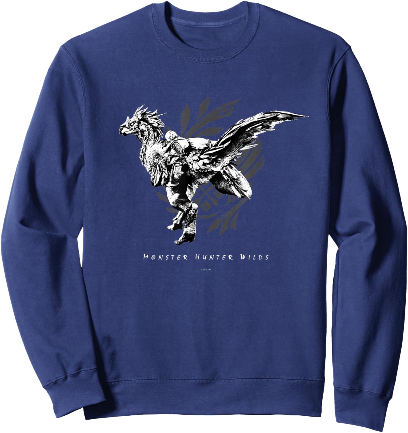 Monster Hunter Wilds Seikret Sweatshirt - Sweatshirt | Navy