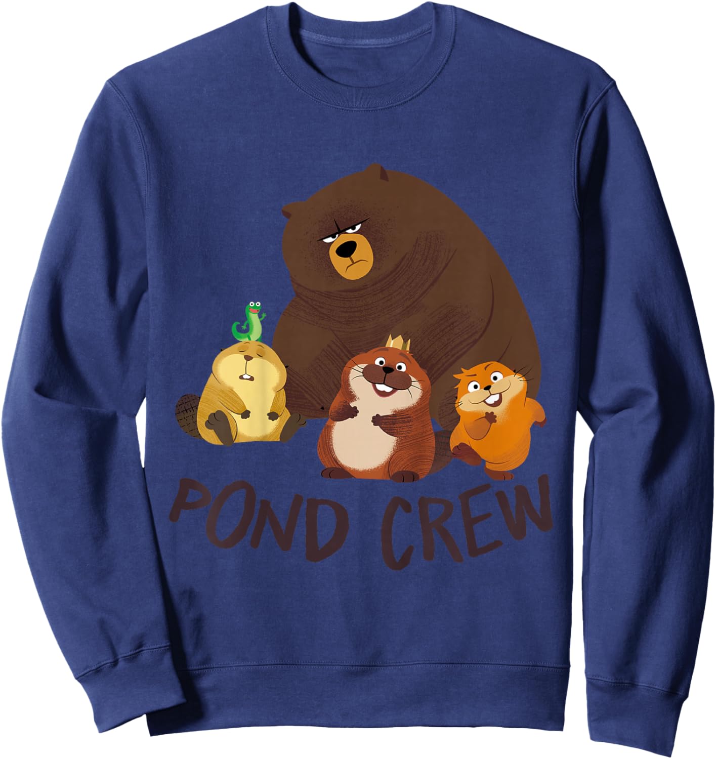 Hoppers Pond Crew Sweatshirt - Sweatshirt | Navy