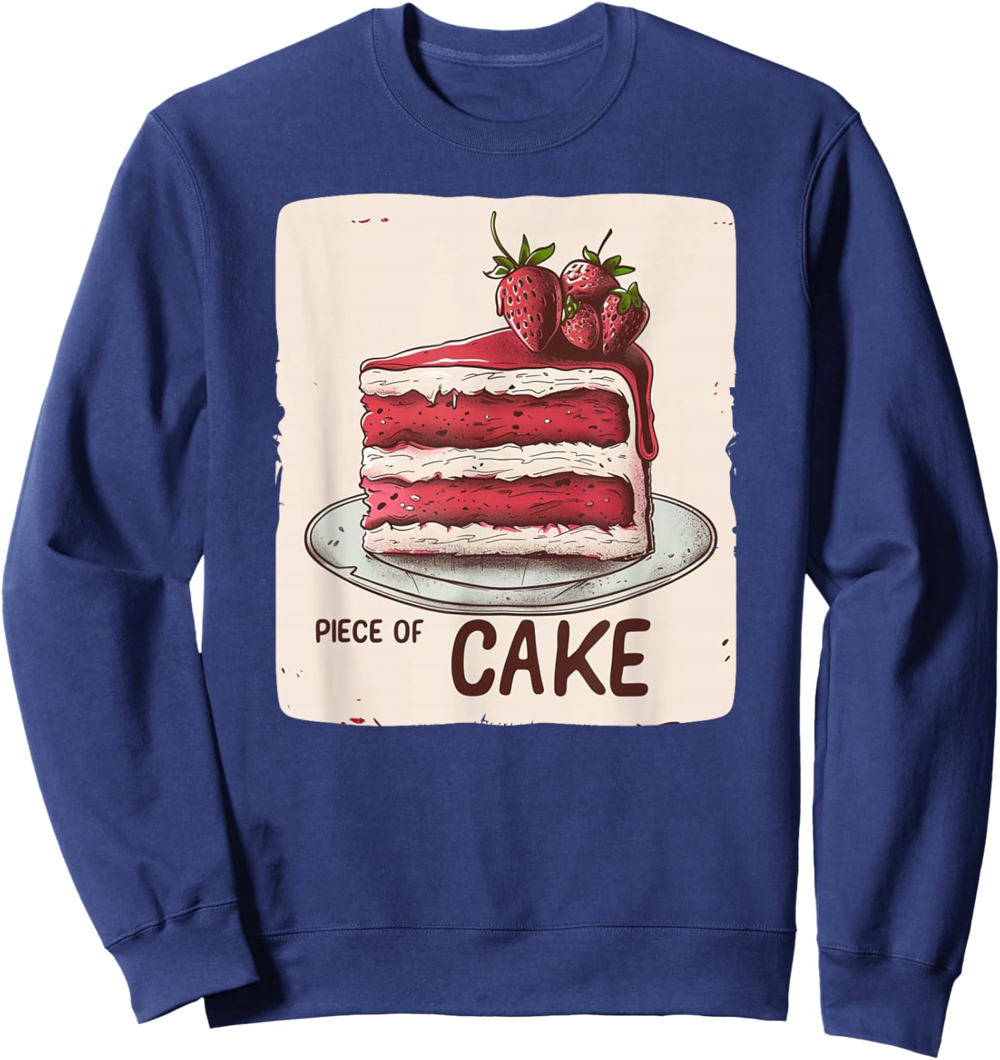 Pretty Piece of Cake Costume for Boys and Girls Sweatshirt - Sweatshirt | Navy