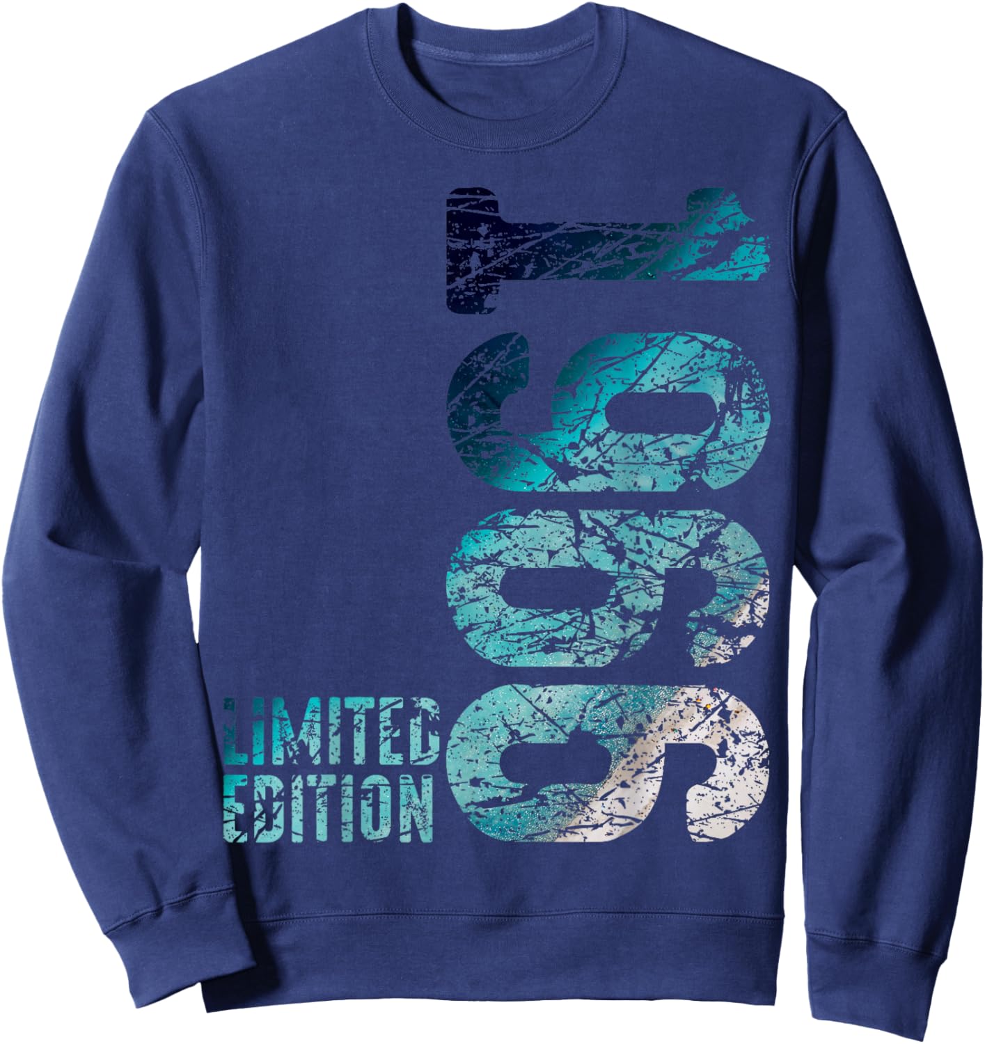 60th Birthday Man Woman 60 Years 1966 Funny Gift Sweatshirt - Sweatshirt | Navy
