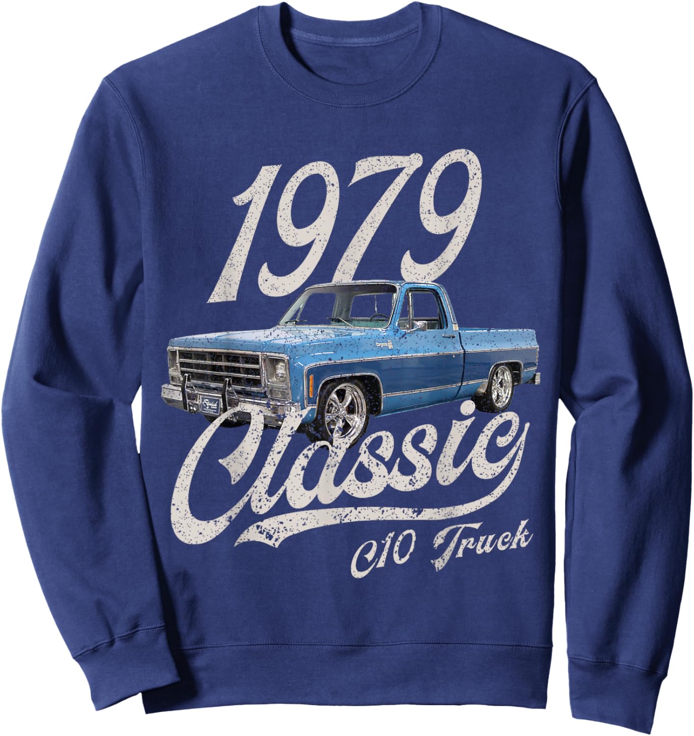 1979 79 C10 Truck Sweatshirt - Sweatshirt | Navy