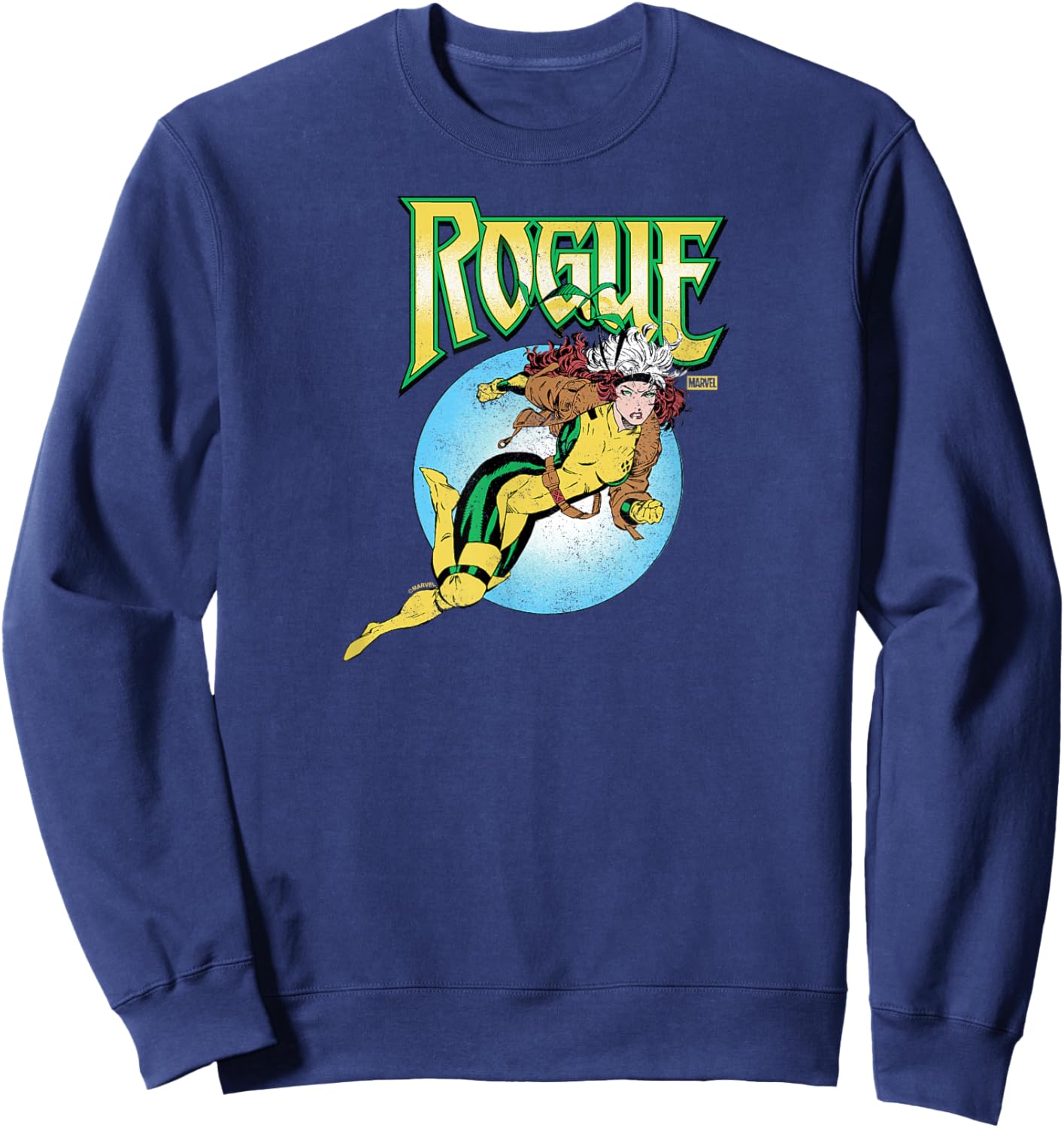 X-Men - Rogue Circle Sweatshirt - Sweatshirt | Navy