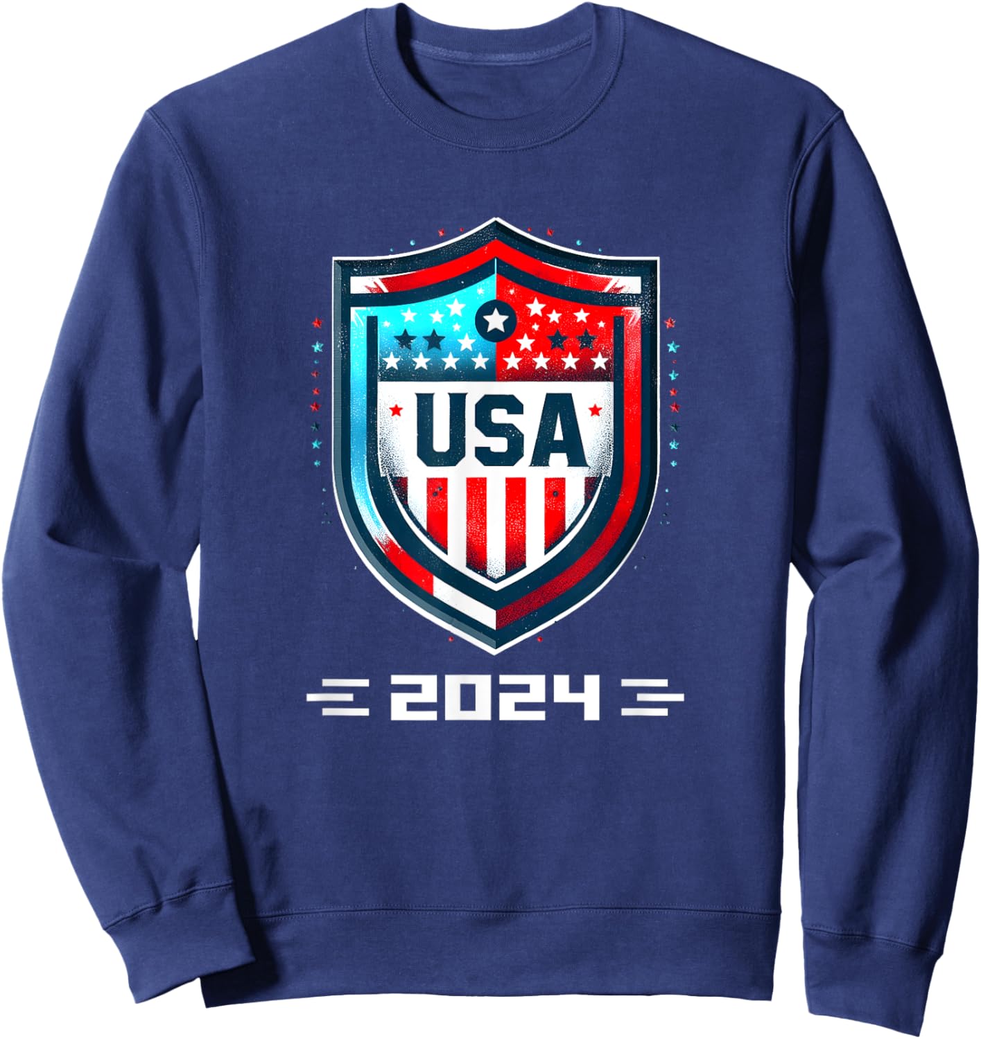 USA 2024 Go United States Sport USA Team 2024 USA Sweatshirt - Sweatshirt | Navy