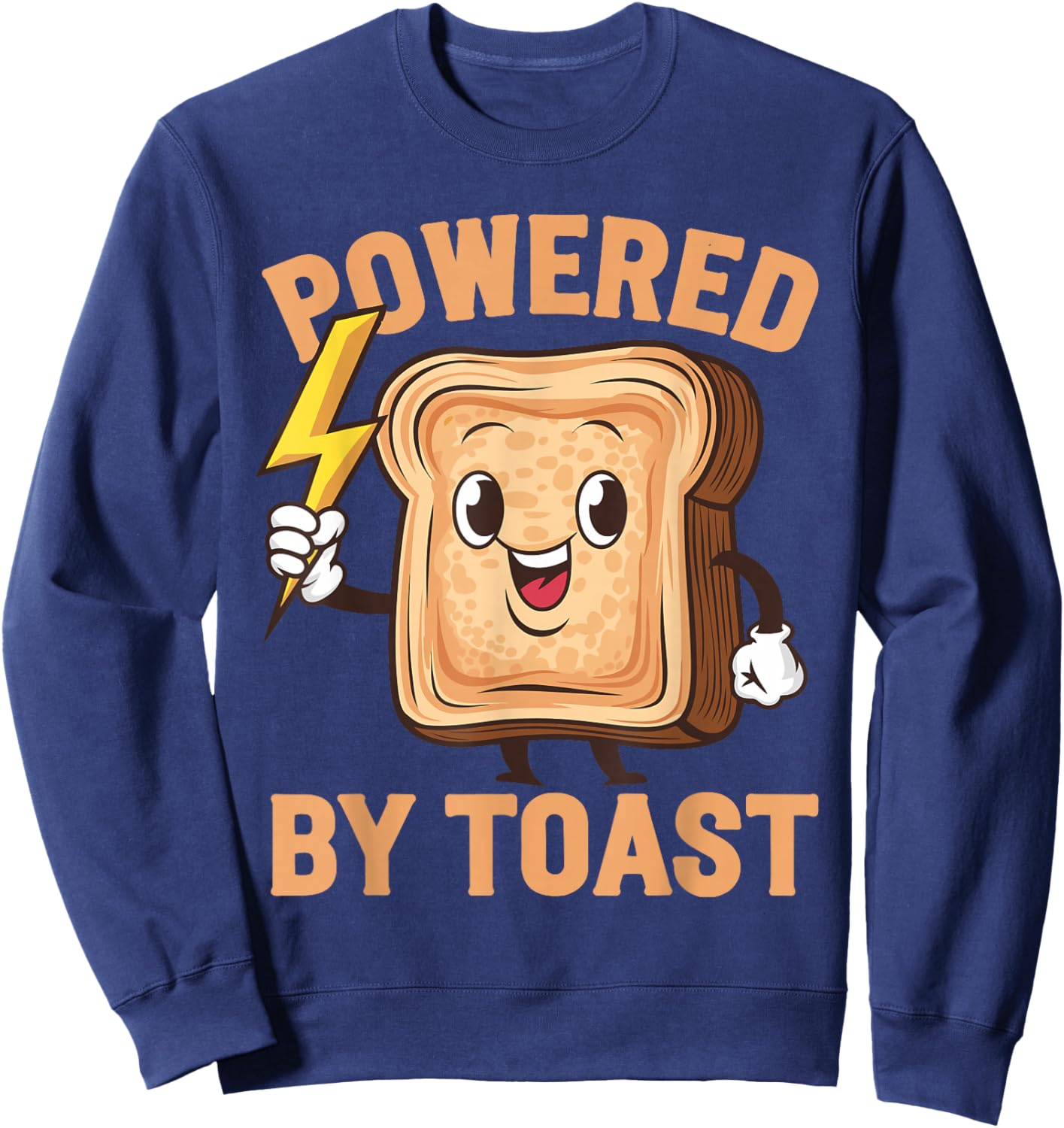 Powered By Toast Sweatshirt - Sweatshirt | Navy