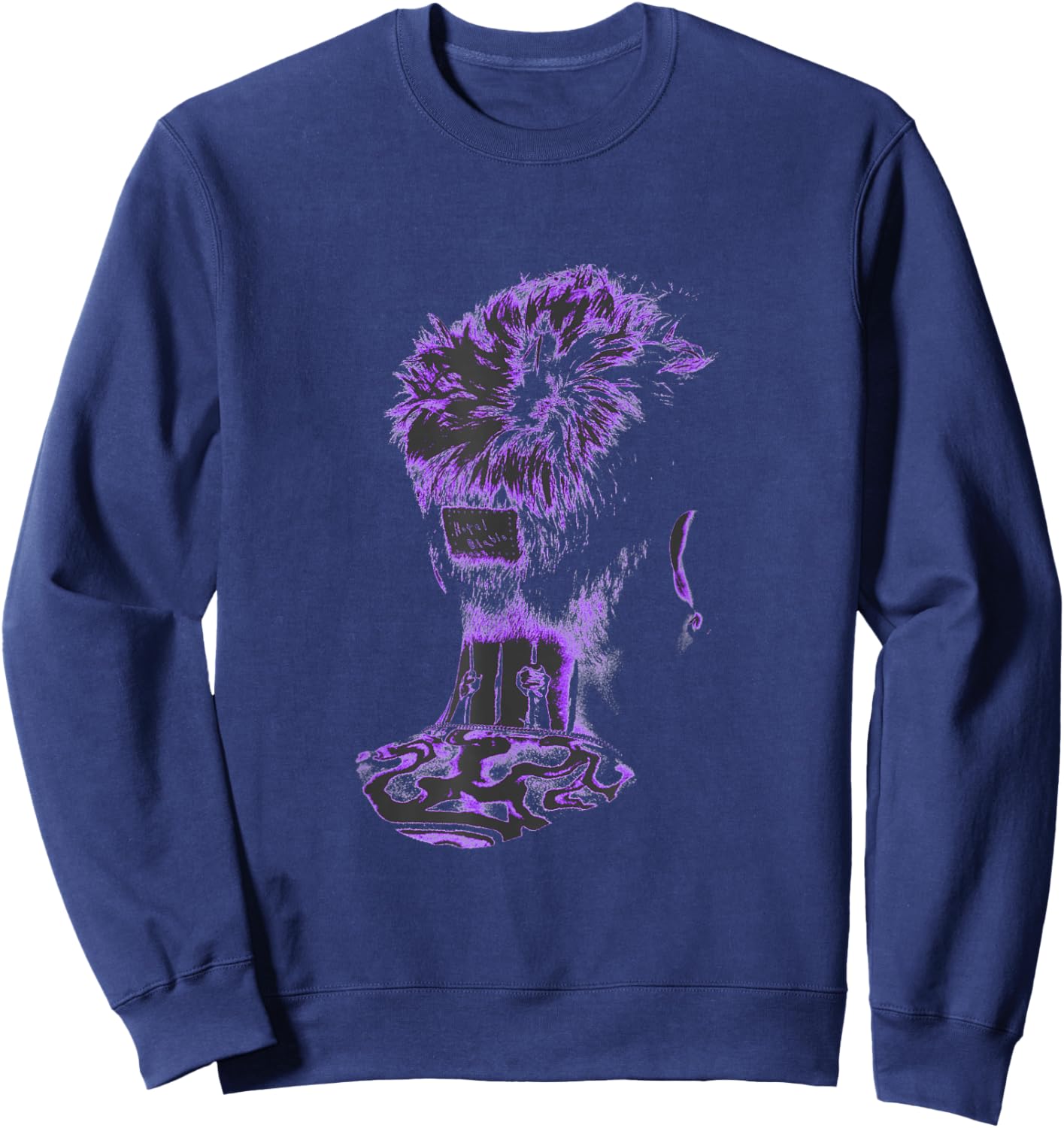 Official Machine Gun Kelly Hotel Diablo Black Sweatshirt - Sweatshirt | Navy