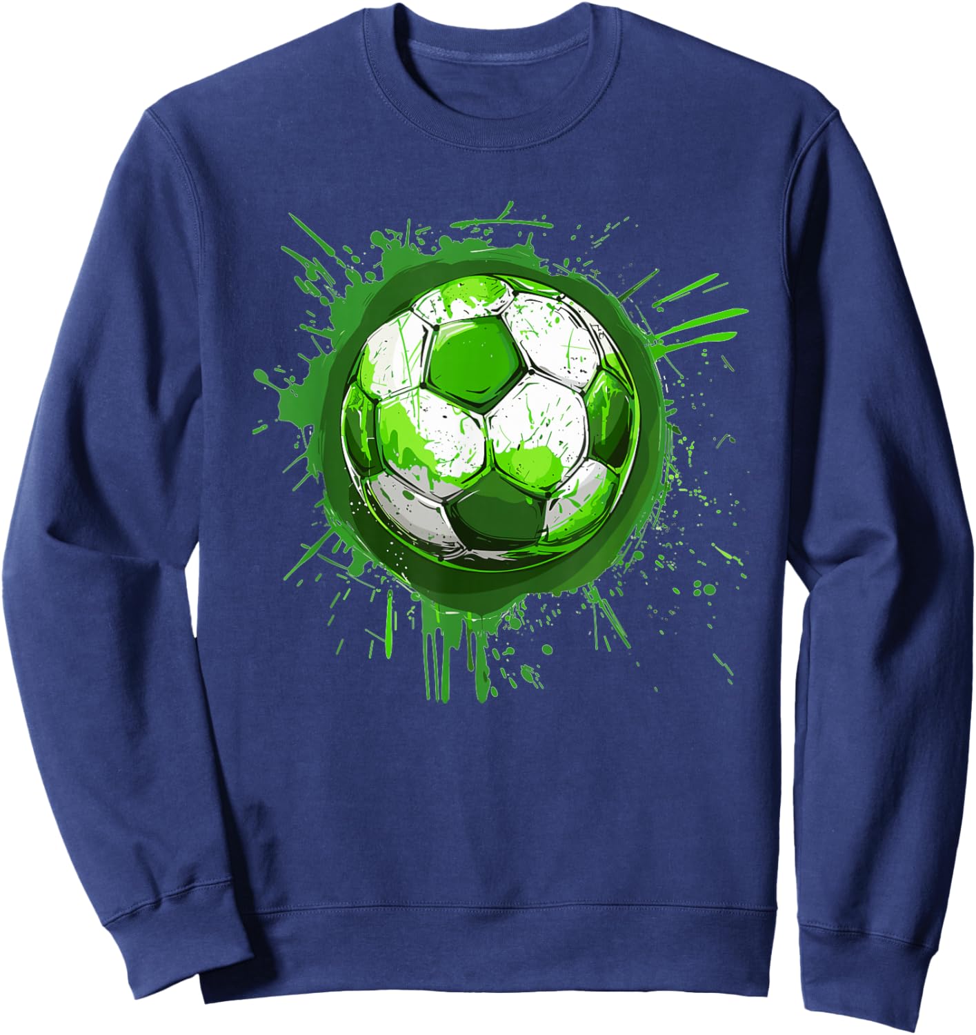 Aesthetic Soccer Sweatshirt - Sweatshirt | Navy