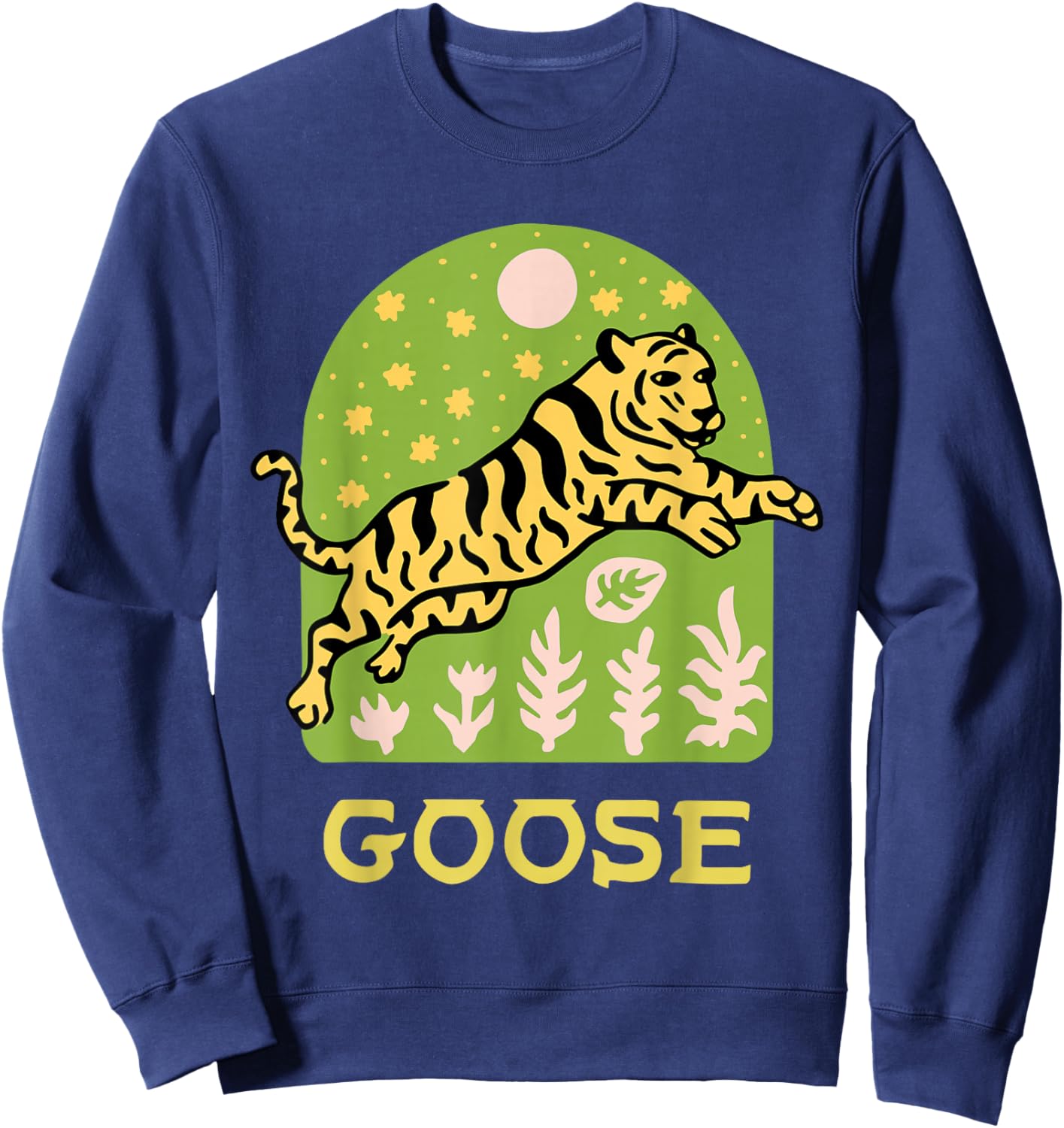 Goose Tiger Sweatshirt - Sweatshirt | Navy