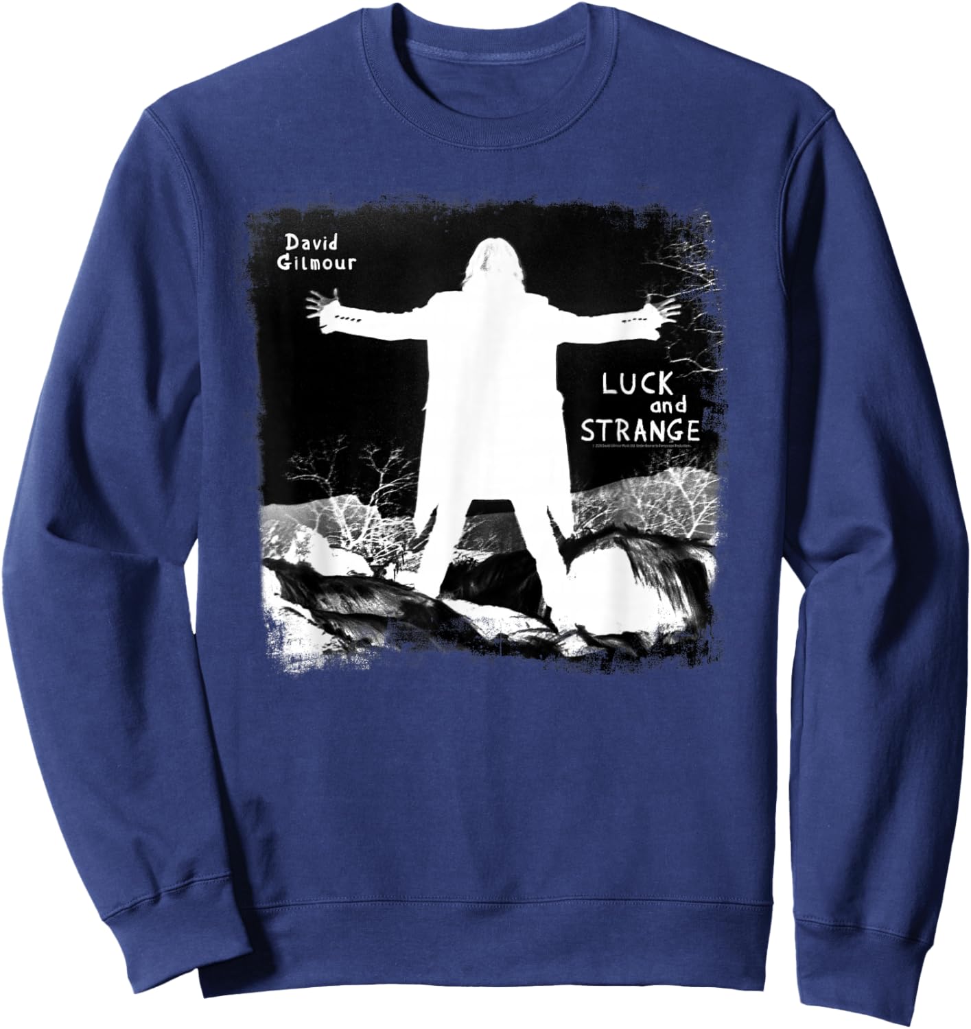 Luck and Strange Amazon Exclusive Song Titles Sweatshirt - Sweatshirt | Navy