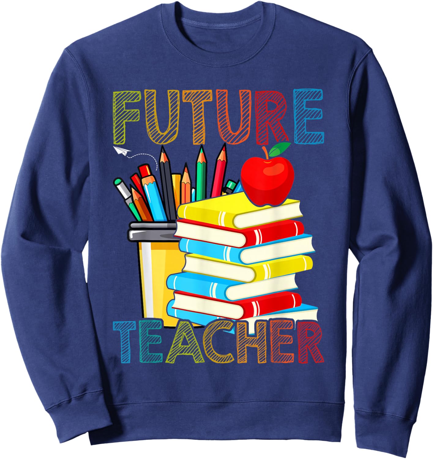 Future Teacher Costume for Kids Sweatshirt - Sweatshirt | Navy