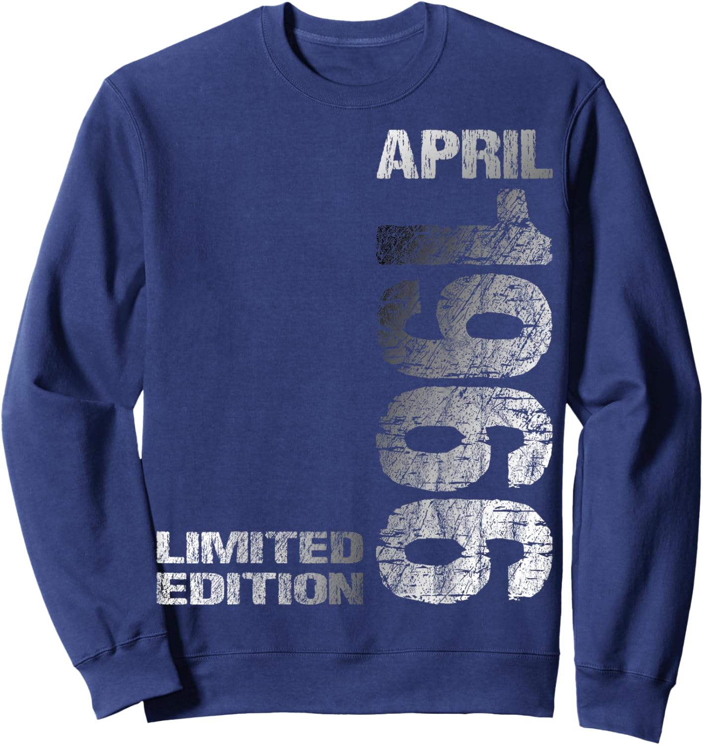 Limited Edition April 1966 Mann Frau 60. Geburtstag Sweatshirt - Sweatshirt | Navy