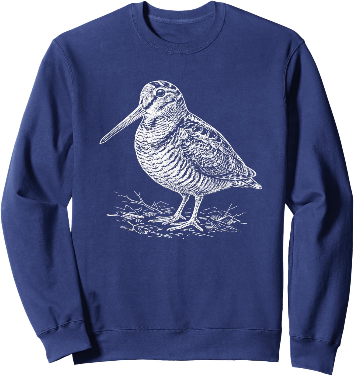 Bécasse américaine Observation des Oiseaux Oiseaux Bécasses Sweatshirt - Sweatshirt | Navy