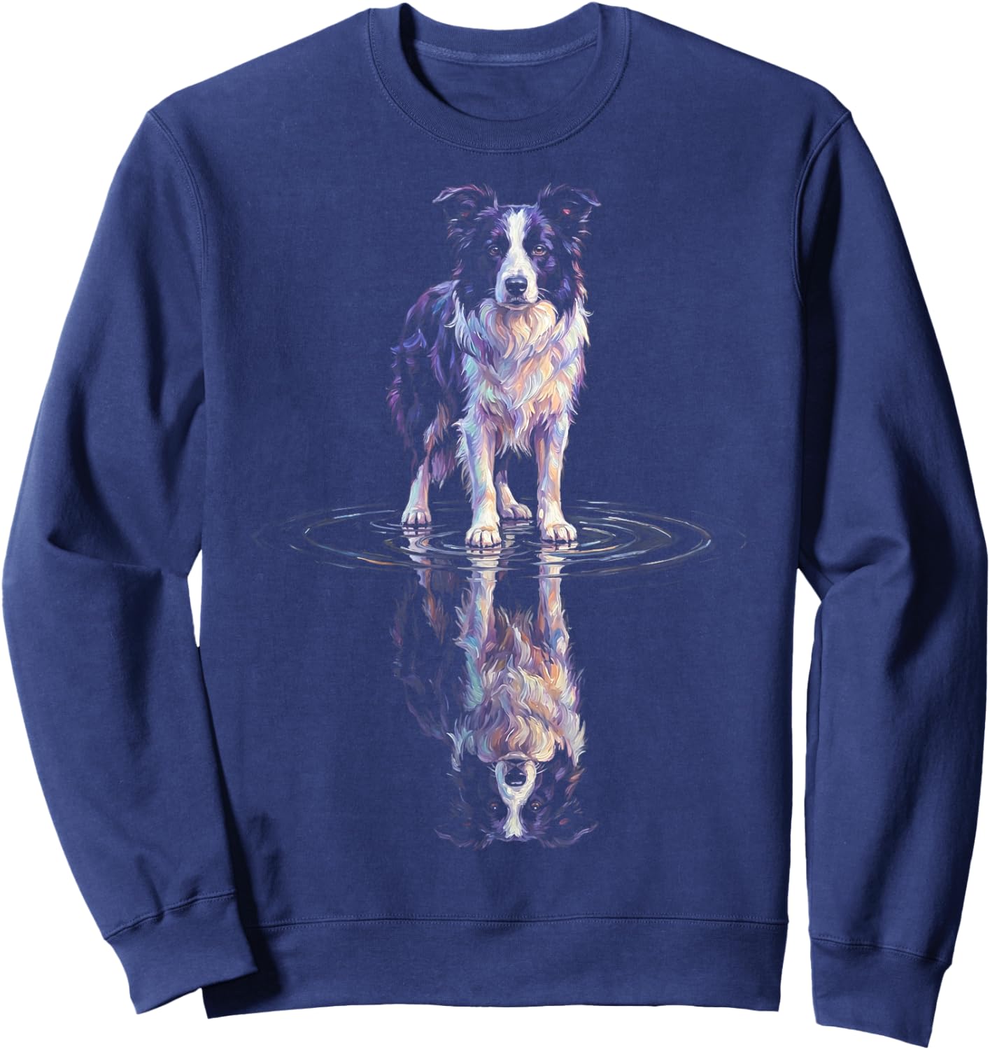 Border Collie Sweatshirt - Sweatshirt | Navy