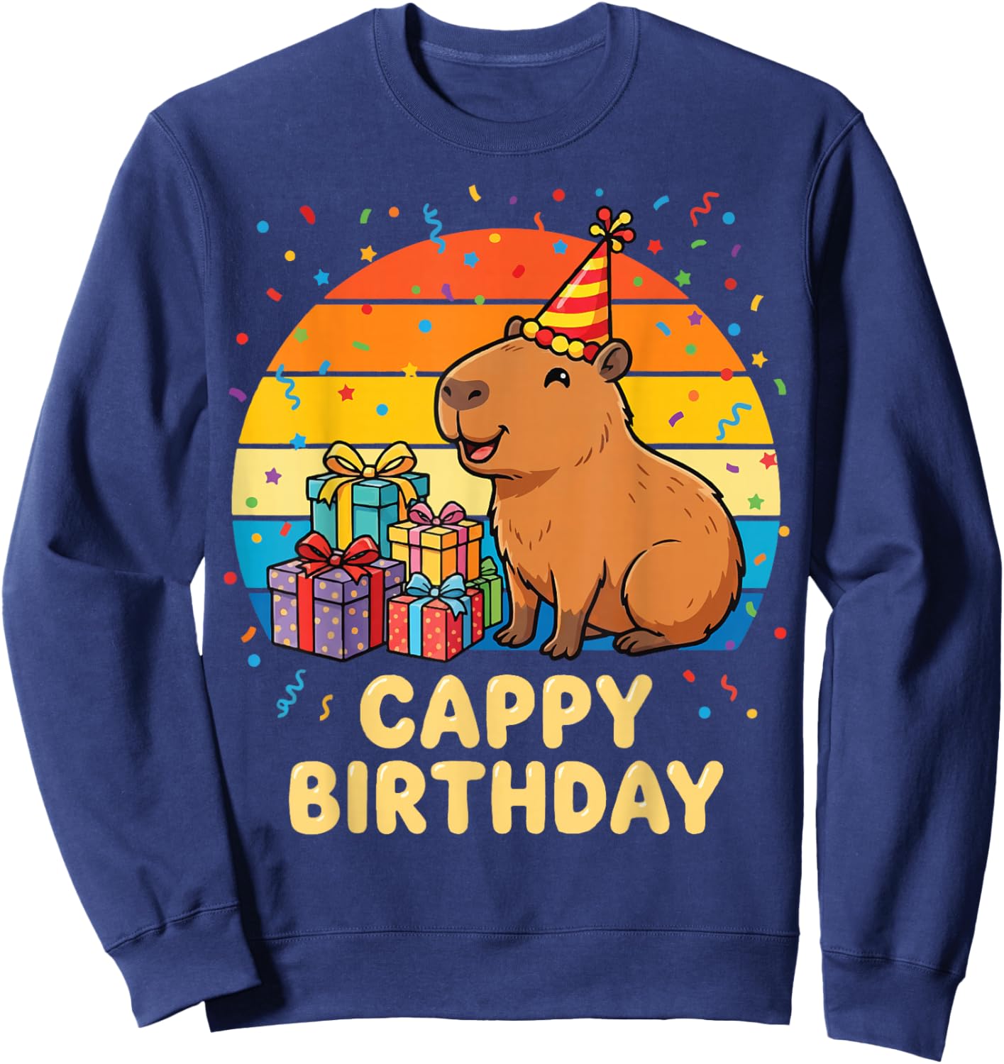 Cappy Birthday Sweatshirt - Sweatshirt | Navy