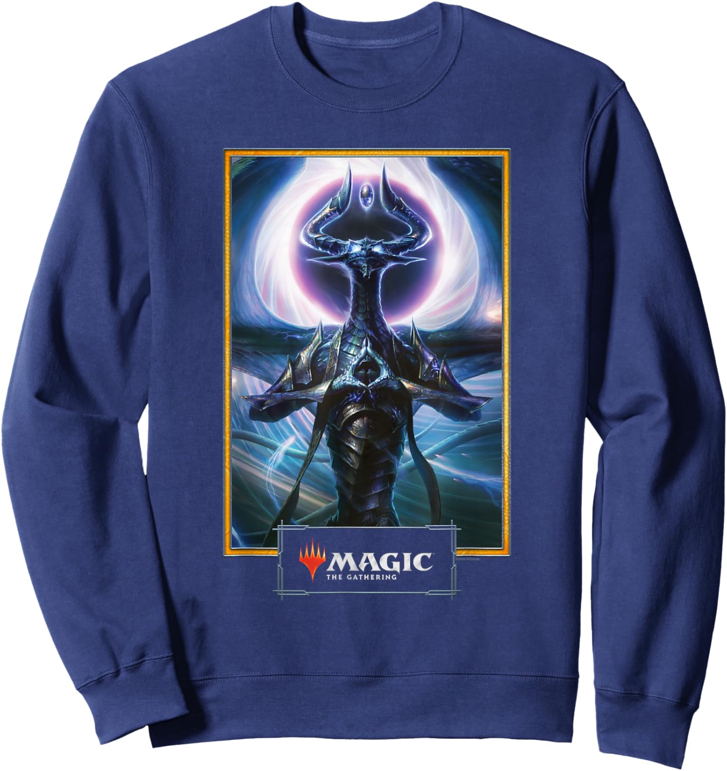 Magic the Gathering Ravnica Remastered Nicol Bolas Sweatshirt - Sweatshirt | Navy