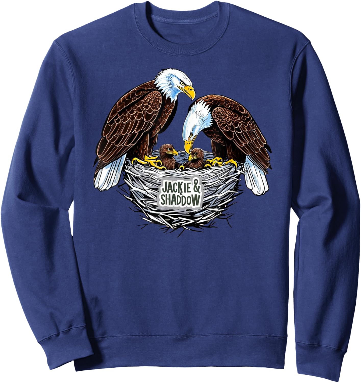 Jackie and Shaddow is Big Bear Eagle is California Eagles Sweatshirt - Sweatshirt | Navy