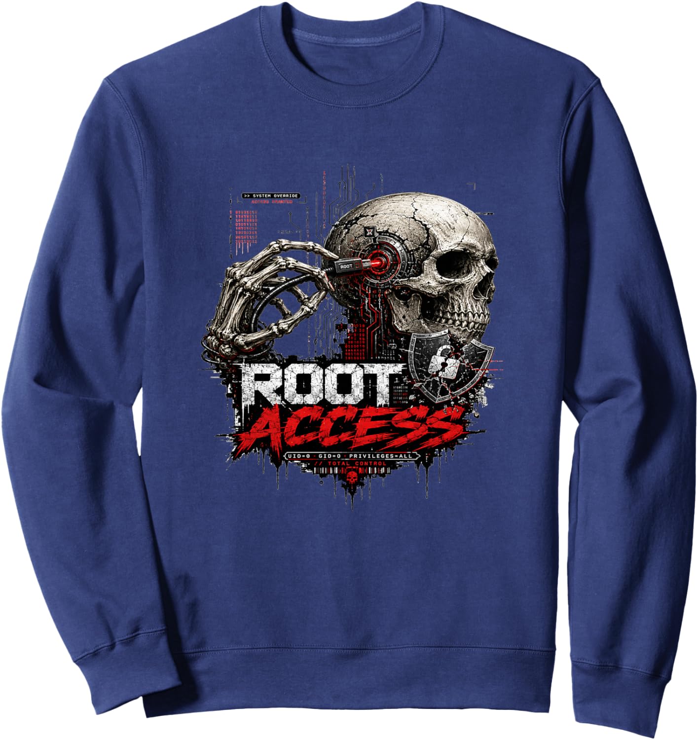 R00t Haut de Gamme Sweatshirt - Sweatshirt | Navy