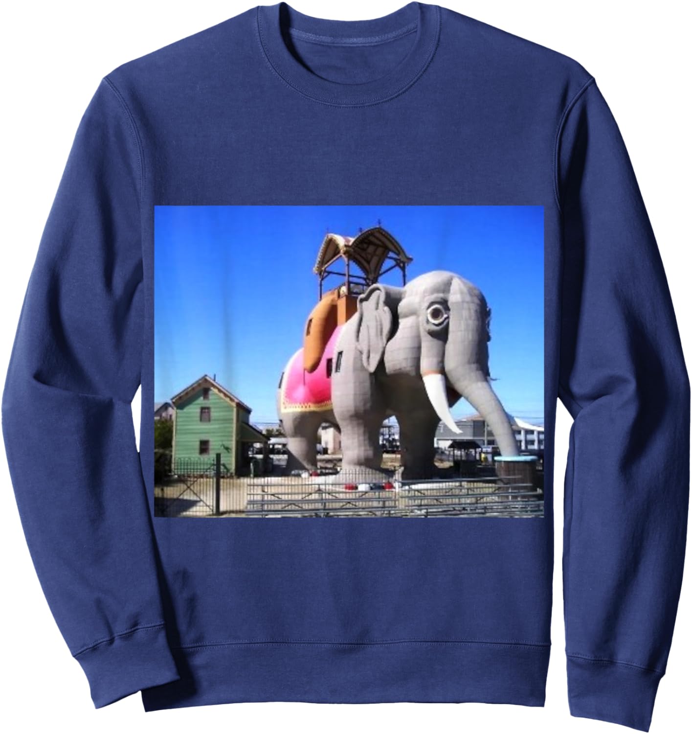 Lucy the Elephant Sweatshirt - Sweatshirt | Navy