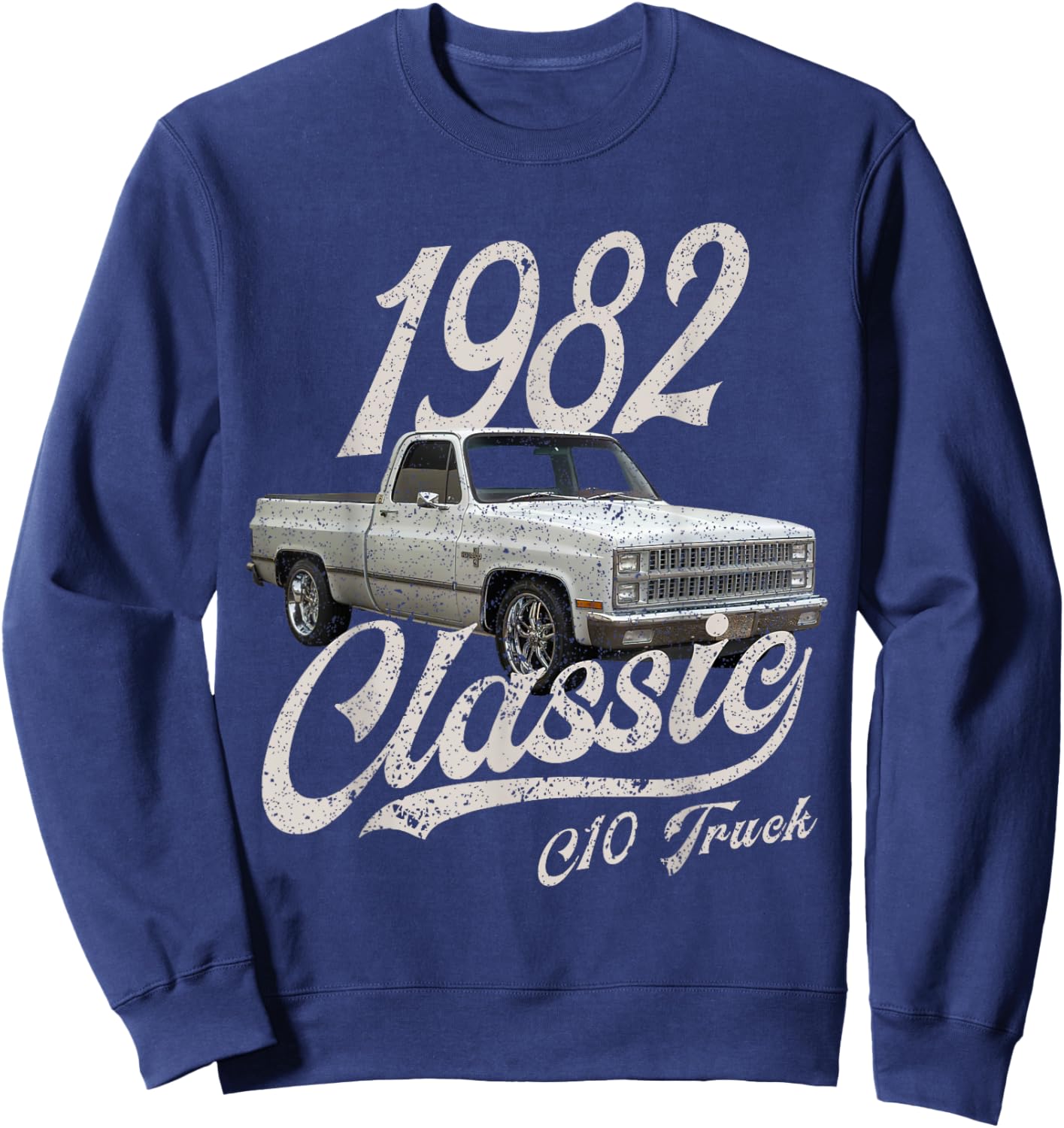 1982 82 C10 Truck Sweatshirt - Sweatshirt | Navy
