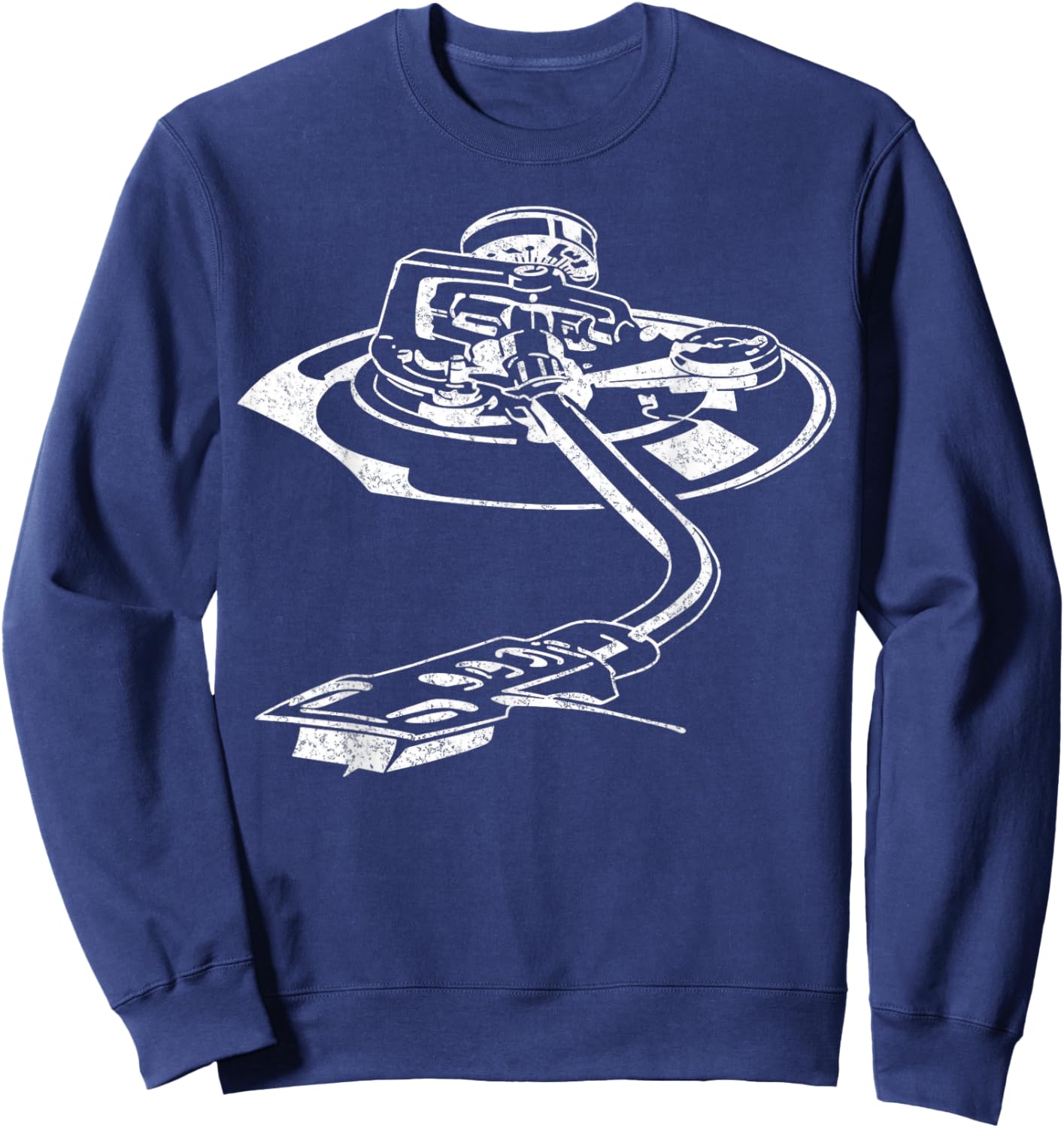Technics 1200 Turntable - Club DJ Sweatshirt - Sweatshirt | Navy