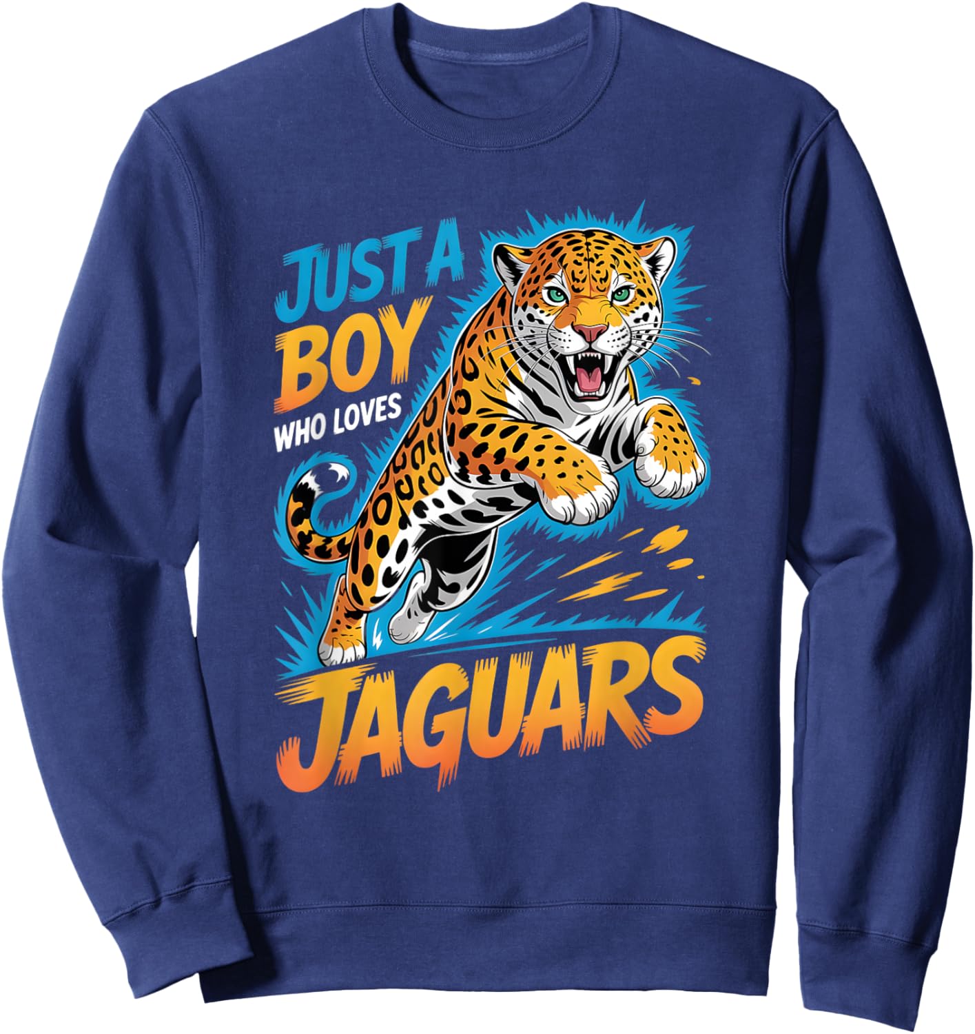 Boys Jaguar Sweatshirt - Sweatshirt | Navy