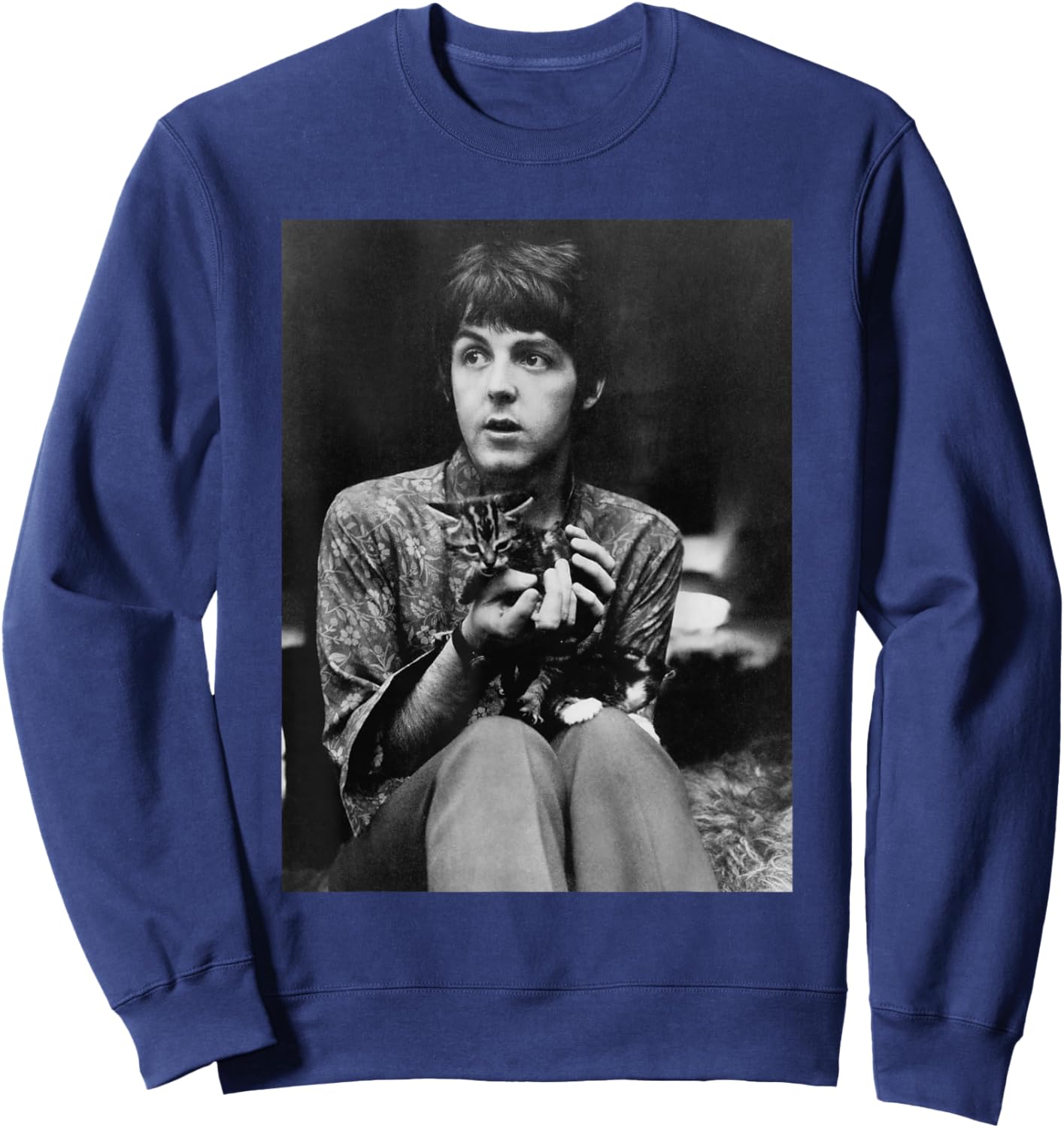 The Beatles Paul McCartney SGT Pepper's Era 1967 Sweatshirt - Sweatshirt | Navy