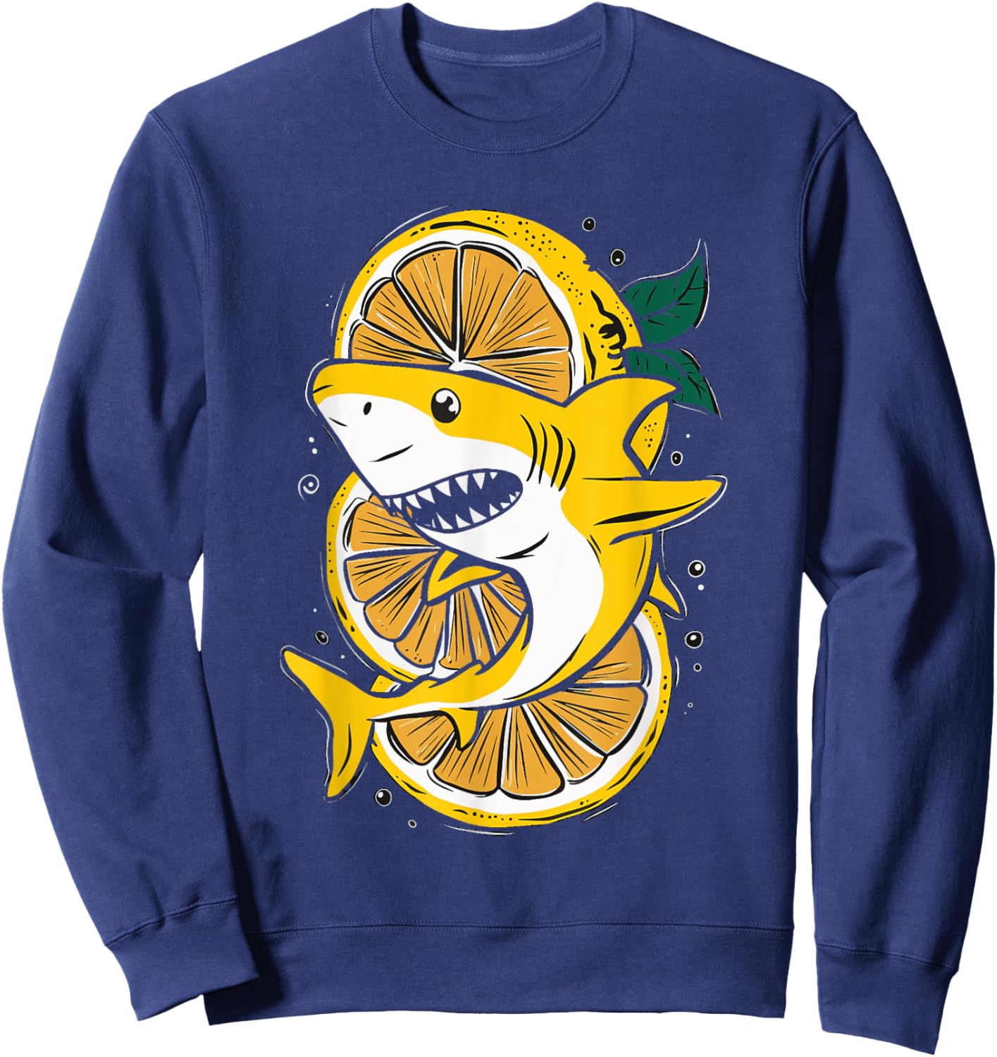 Lemon Shark Sweatshirt - Sweatshirt | Navy