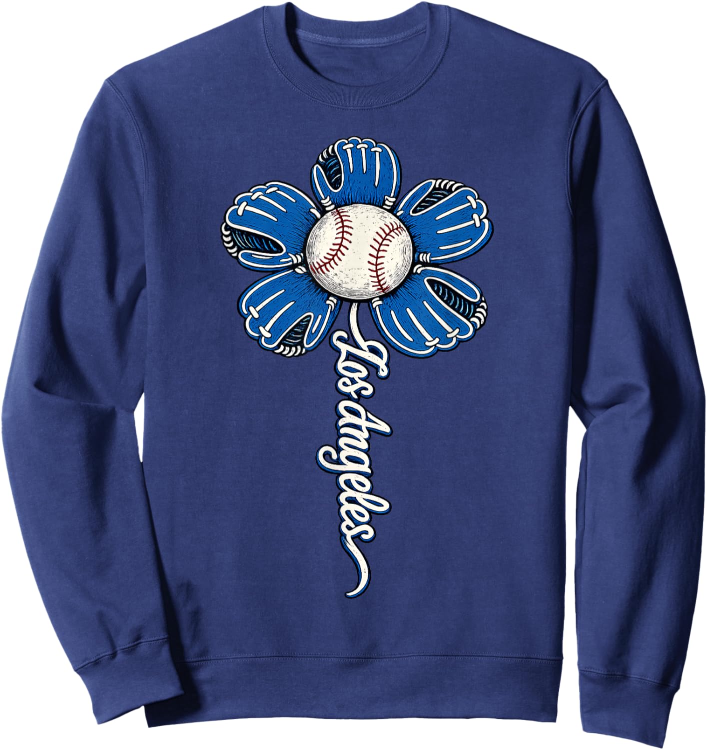 Los Angeles Women Boys Girls Kids Sweatshirt - Sweatshirt | Navy