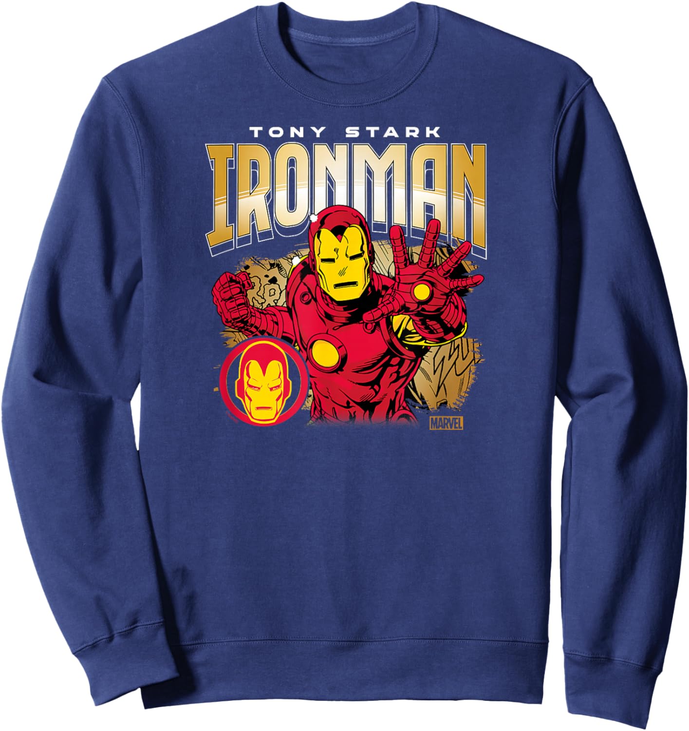 Iron Man - Bootleg Sweatshirt - Sweatshirt | Navy