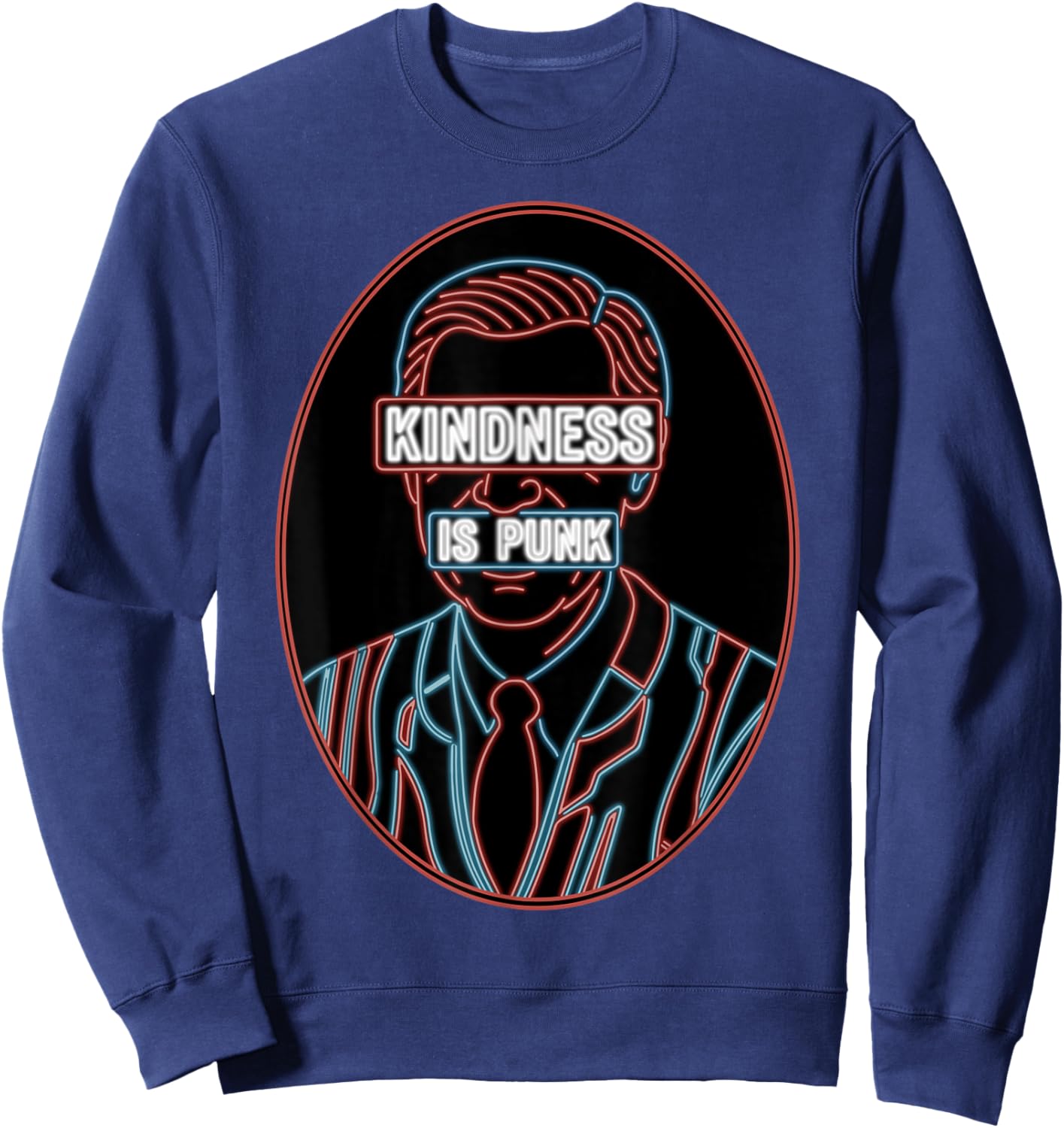 Kindness is Punk Sweatshirt - Sweatshirt | Navy